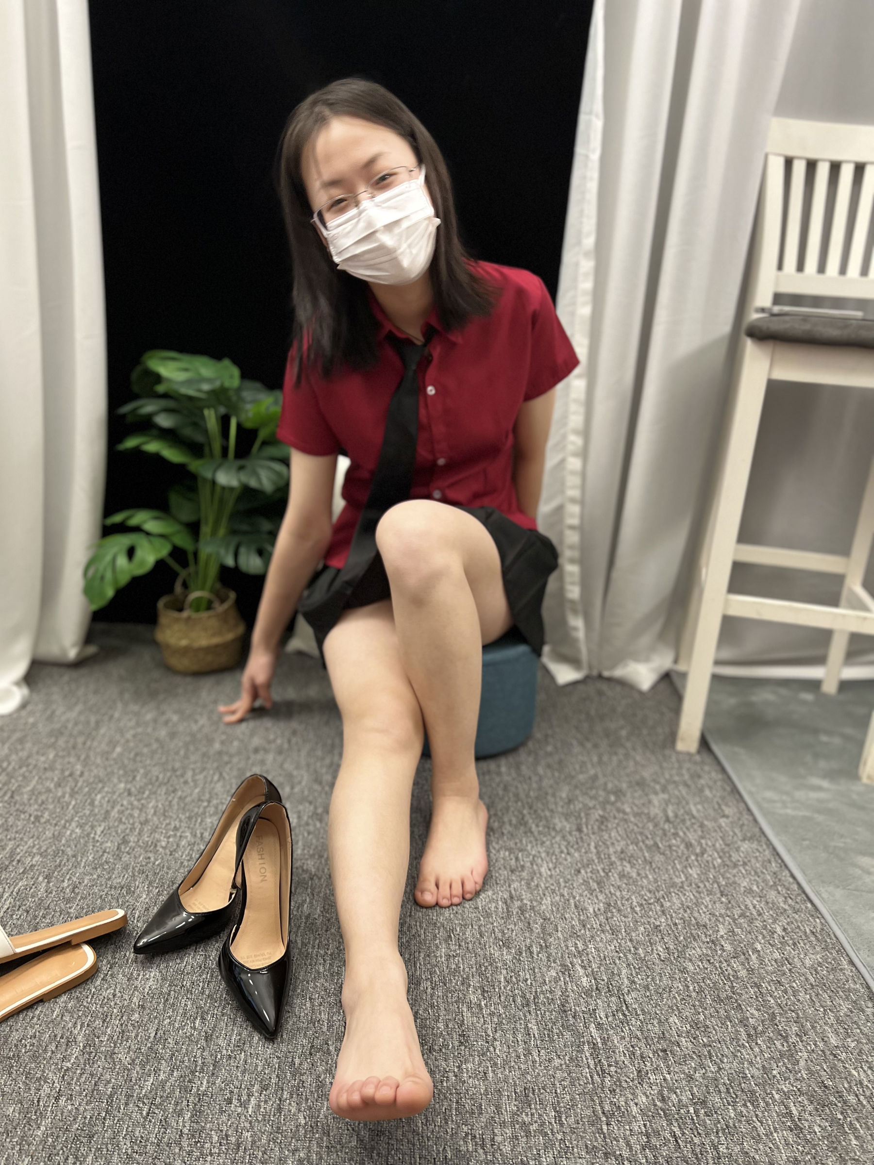 三禾摄影 No.021 短裙 凉拖 帆布鞋 高跟/(217P)