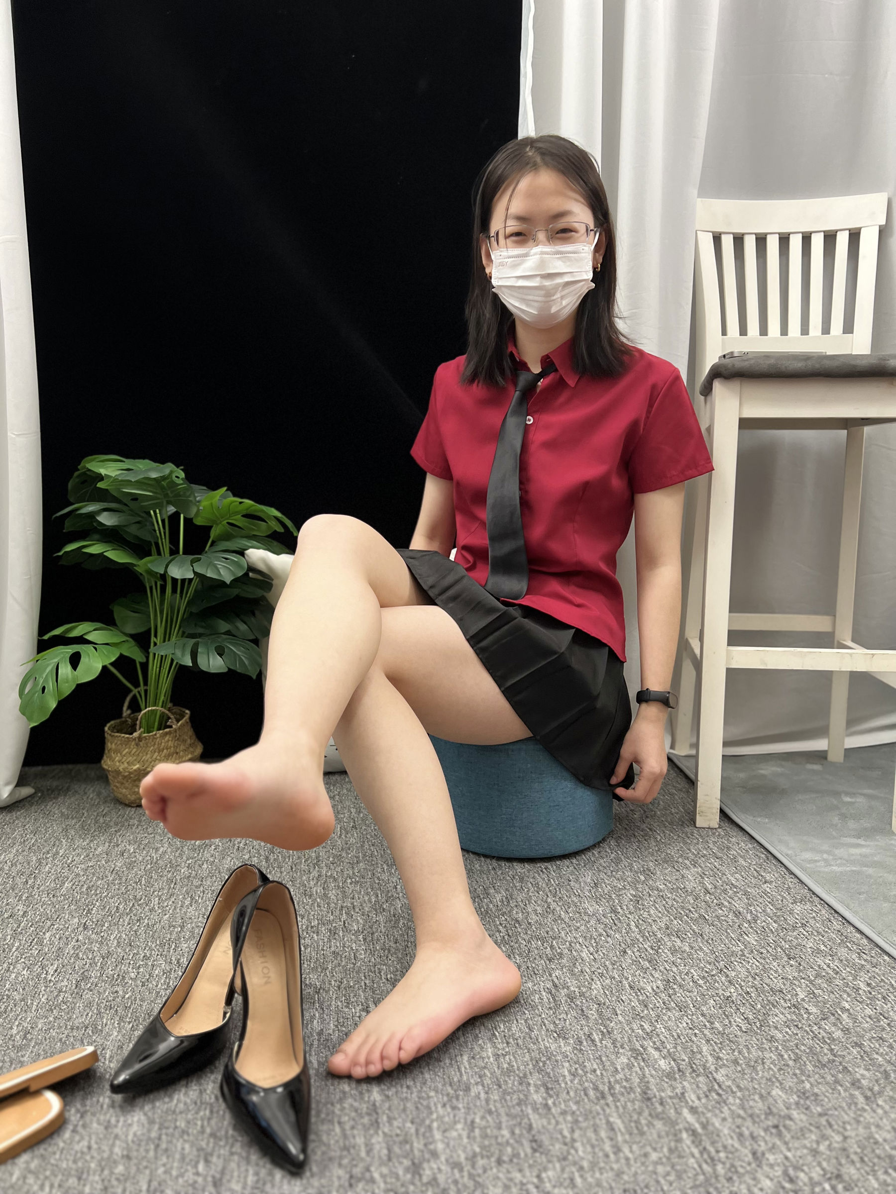 三禾摄影 No.021 短裙 凉拖 帆布鞋 高跟/(217P)