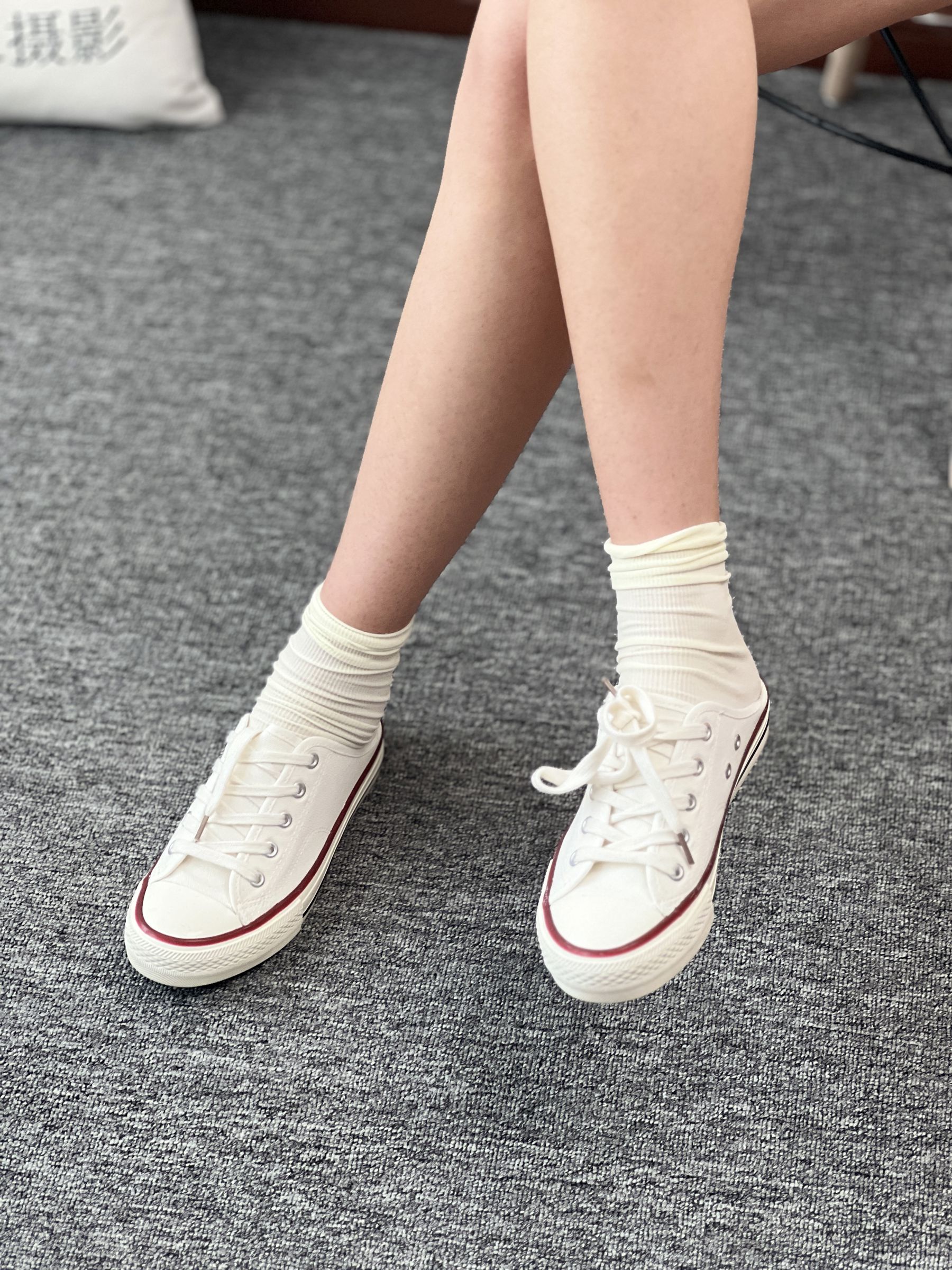 三禾摄影 No.027 牛仔短裤 棉袜 帆布鞋/(213P)