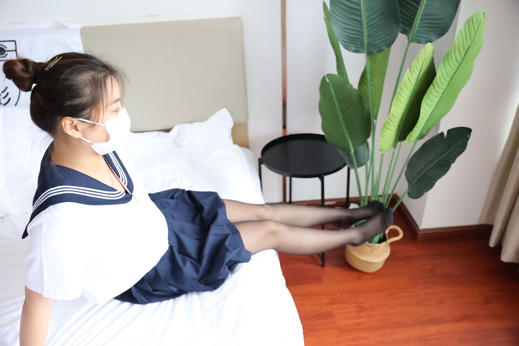 三禾摄影 No.020 JK 黑丝/(299P)