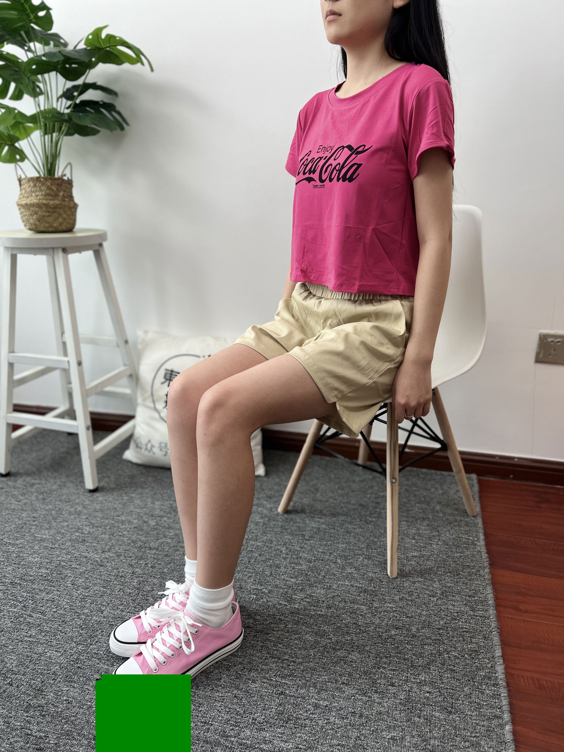 三禾摄影 No.025 休闲短裤 棉袜 帆布鞋/(182P)