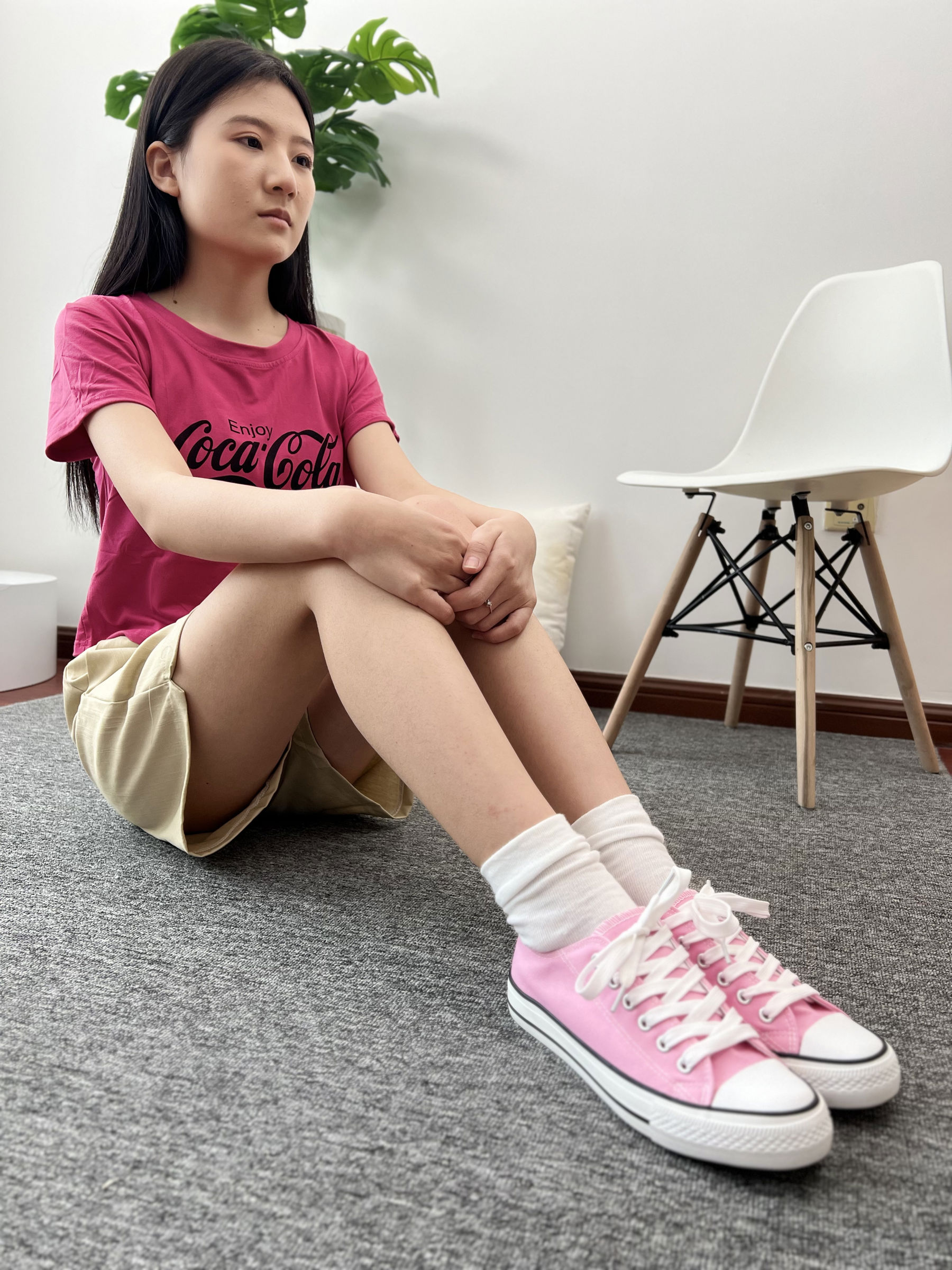 三禾摄影 No.025 休闲短裤 棉袜 帆布鞋/(182P)