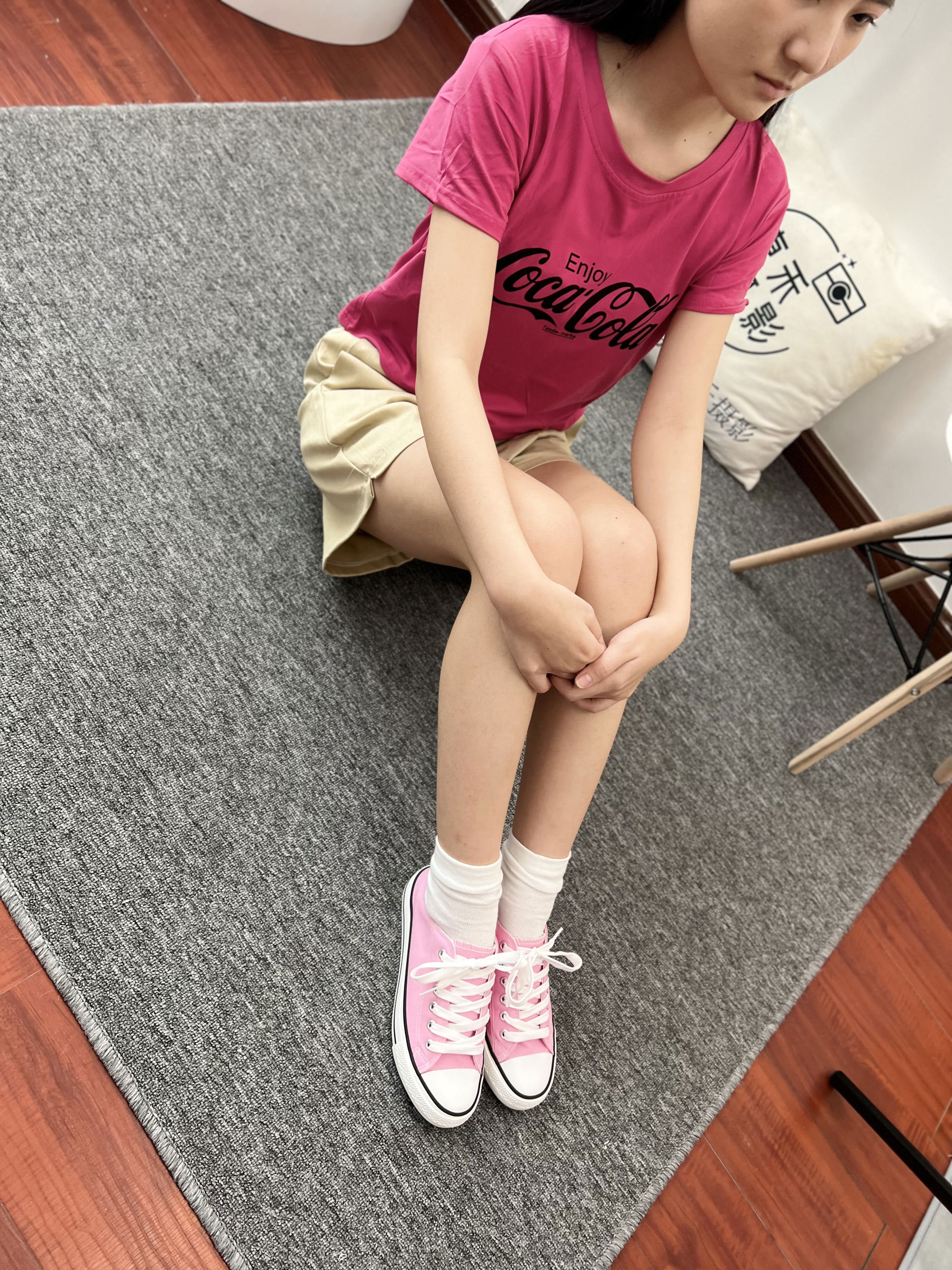 三禾摄影 No.025 休闲短裤 棉袜 帆布鞋/(182P)