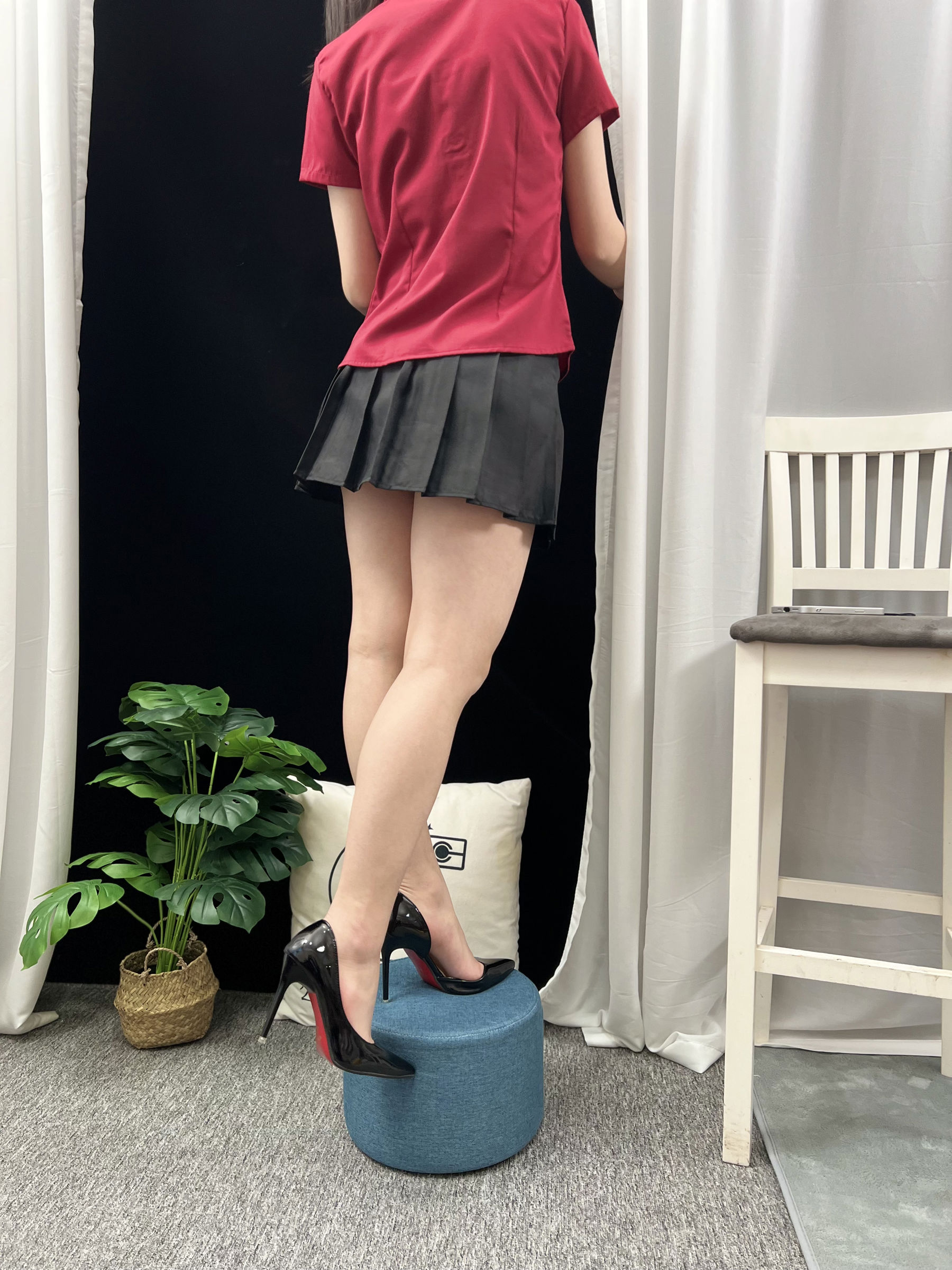 三禾摄影 No.021 短裙 凉拖 帆布鞋 高跟/(217P)