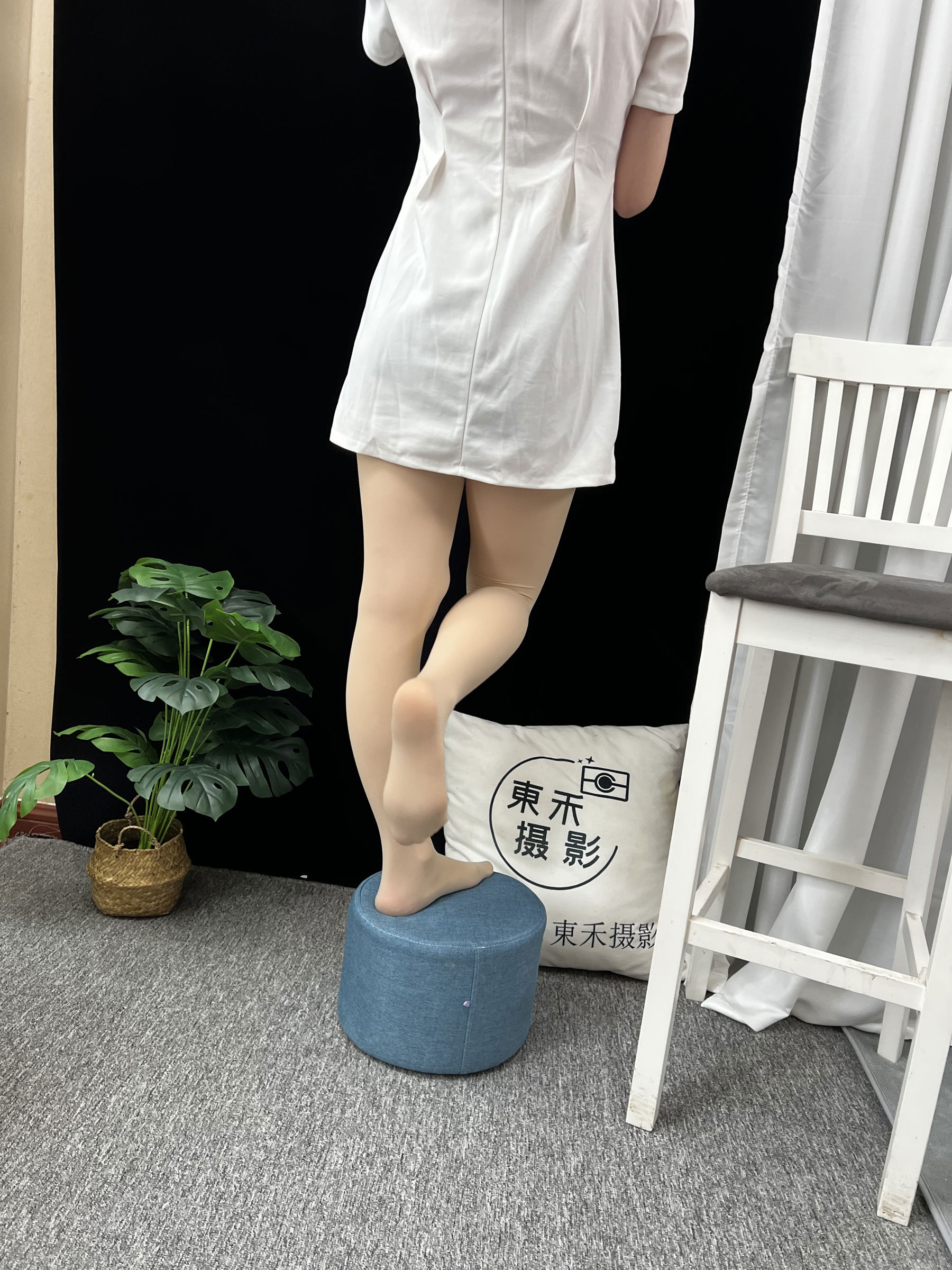 三禾摄影 No.013 海军白裙 高跟/(264P)