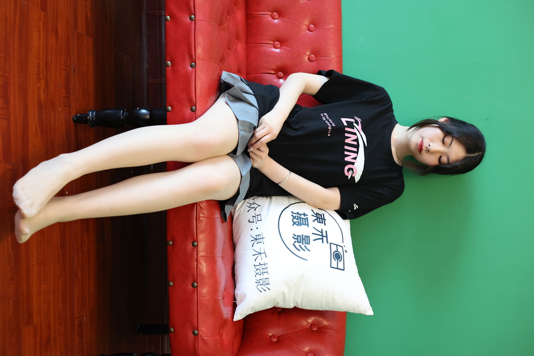 三禾摄影 No.018 牛仔裤 百褶裙 肉丝/(207P)