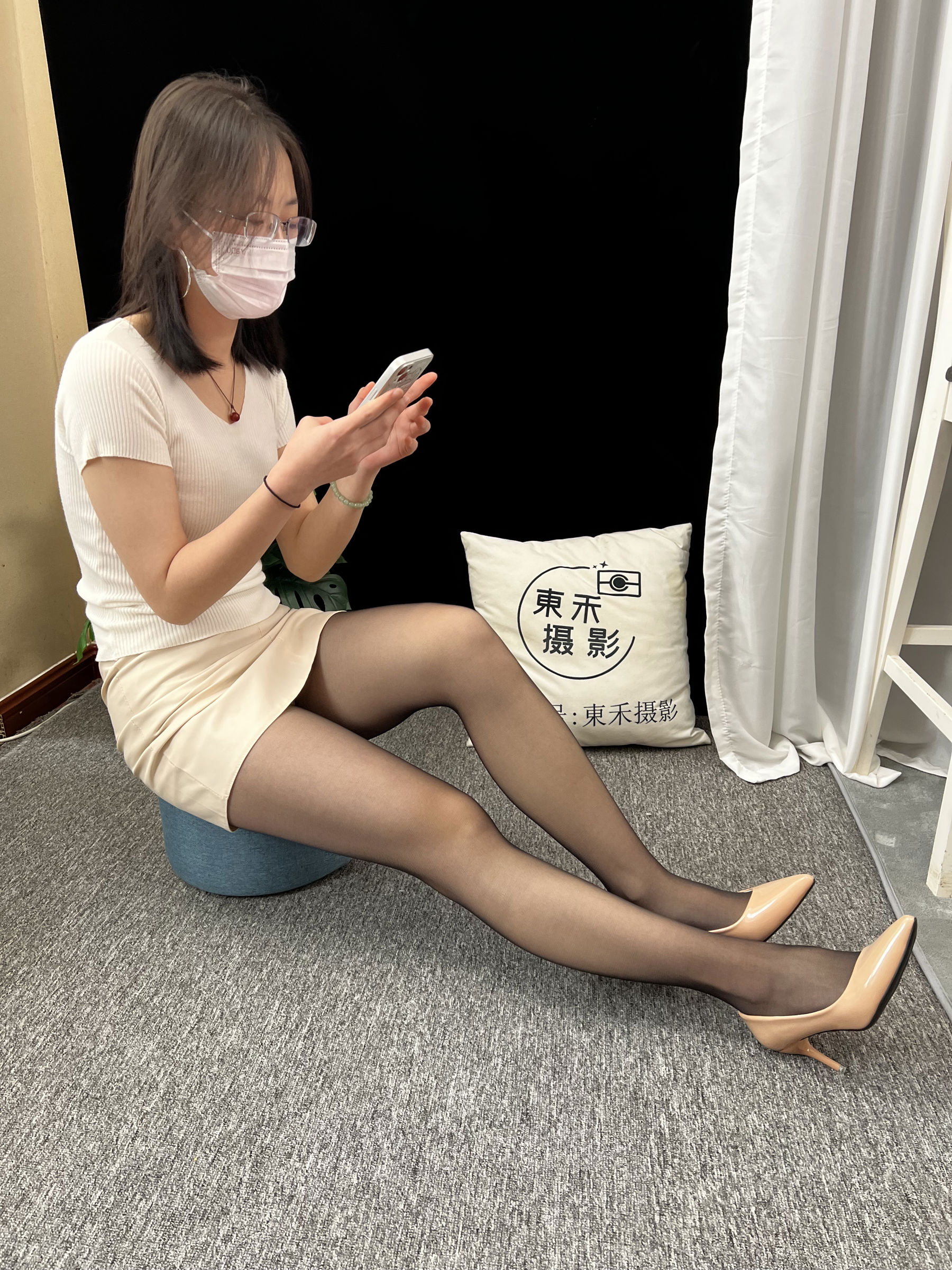 三禾摄影 No.014 皮裙 高跟/(248P)