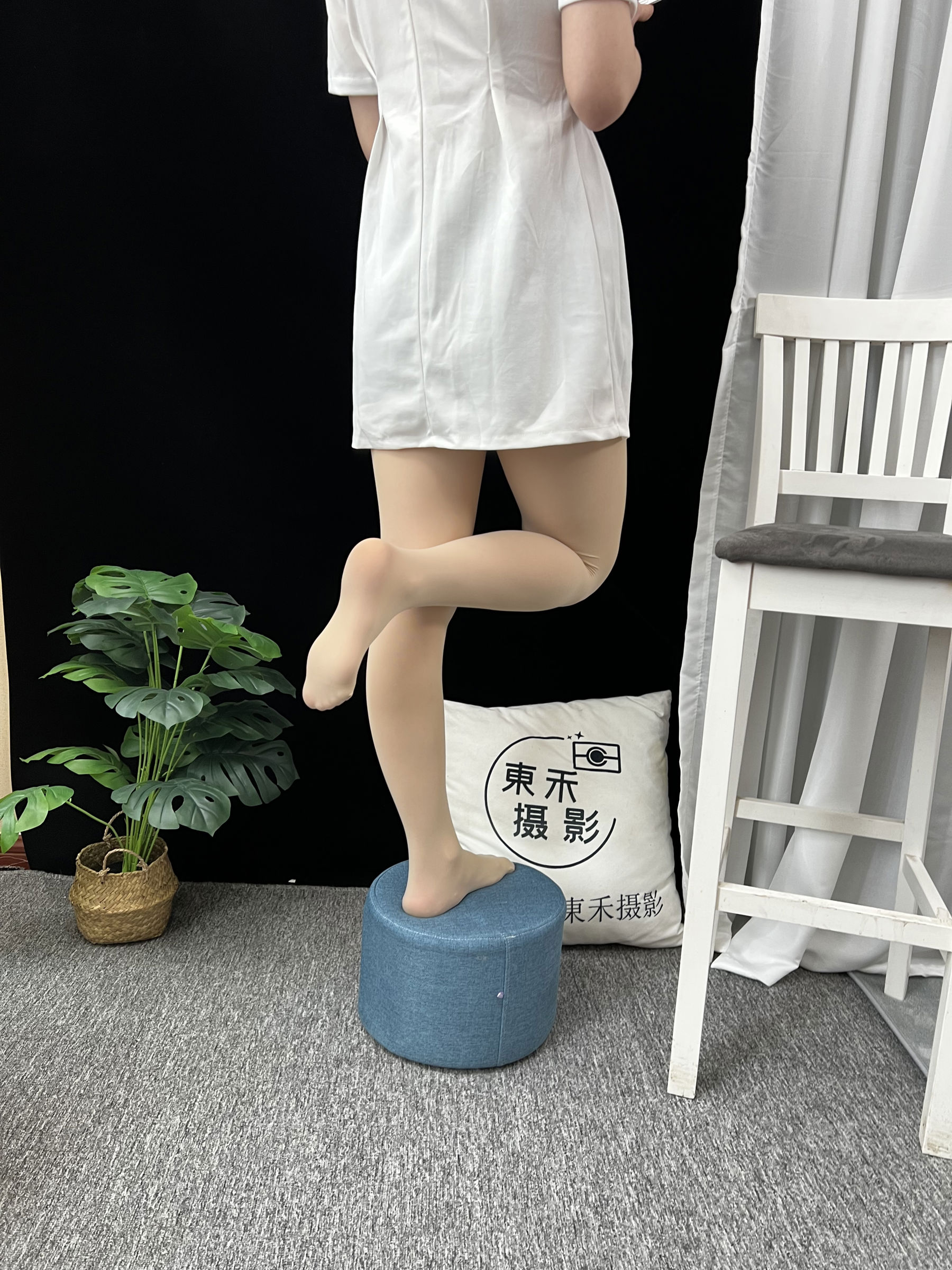 三禾摄影 No.013 海军白裙 高跟/(264P)