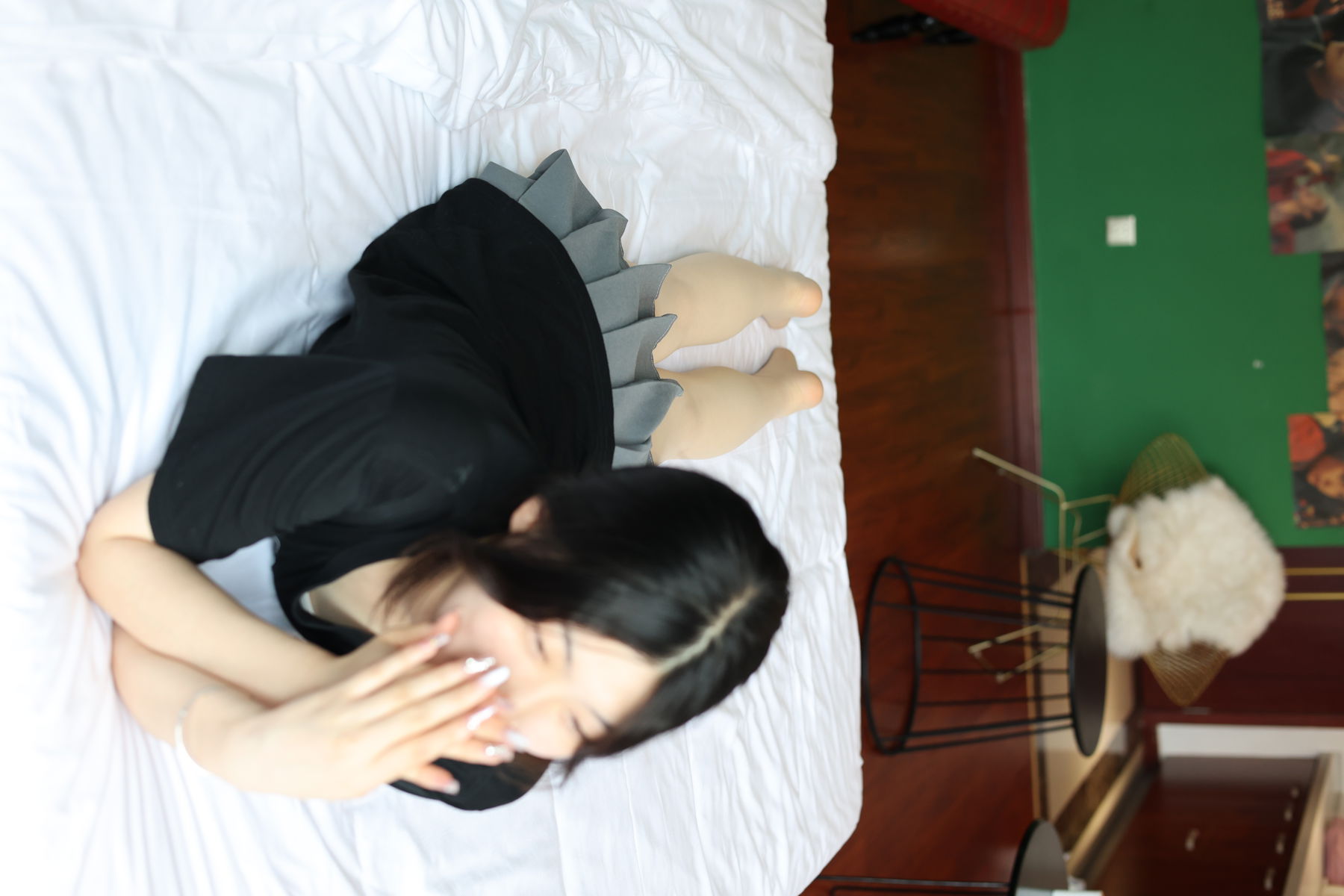 三禾摄影 No.018 牛仔裤 百褶裙 肉丝/(207P)