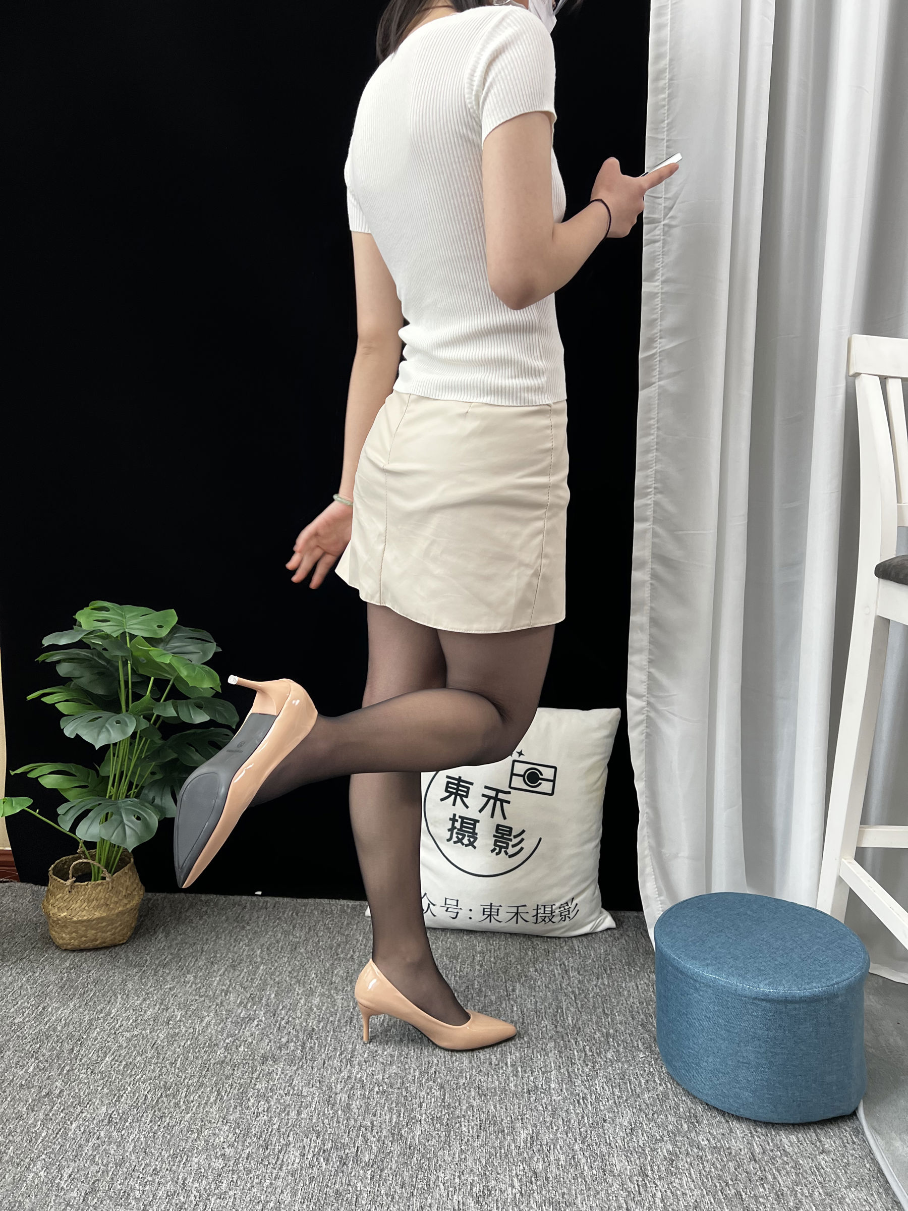 三禾摄影 No.014 皮裙 高跟/(248P)