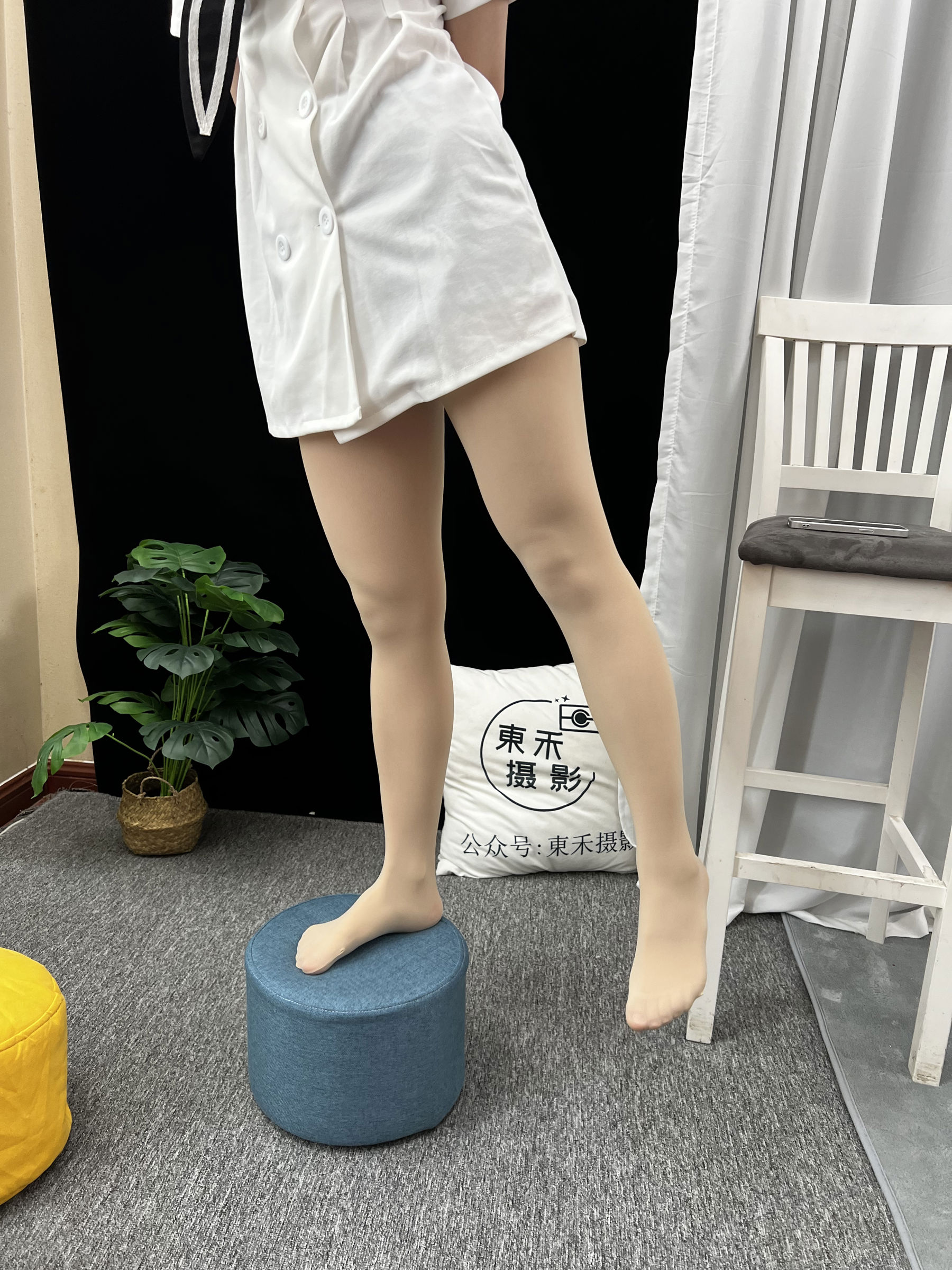 三禾摄影 No.013 海军白裙 高跟/(264P)