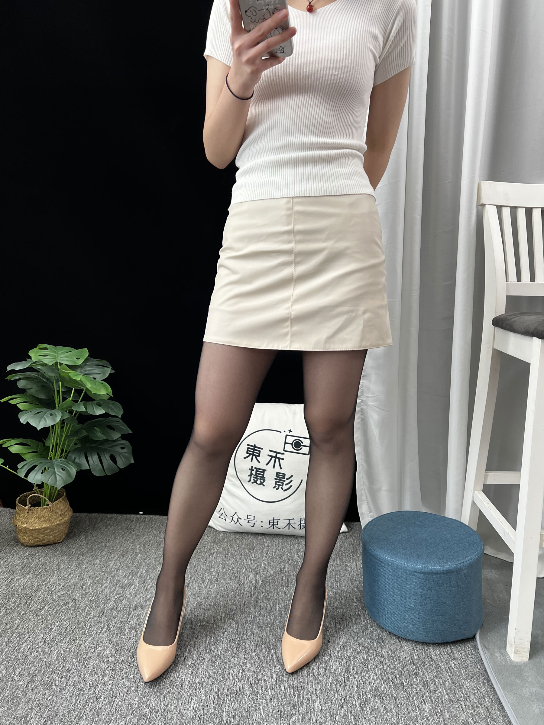 三禾摄影 No.014 皮裙 高跟/(248P)