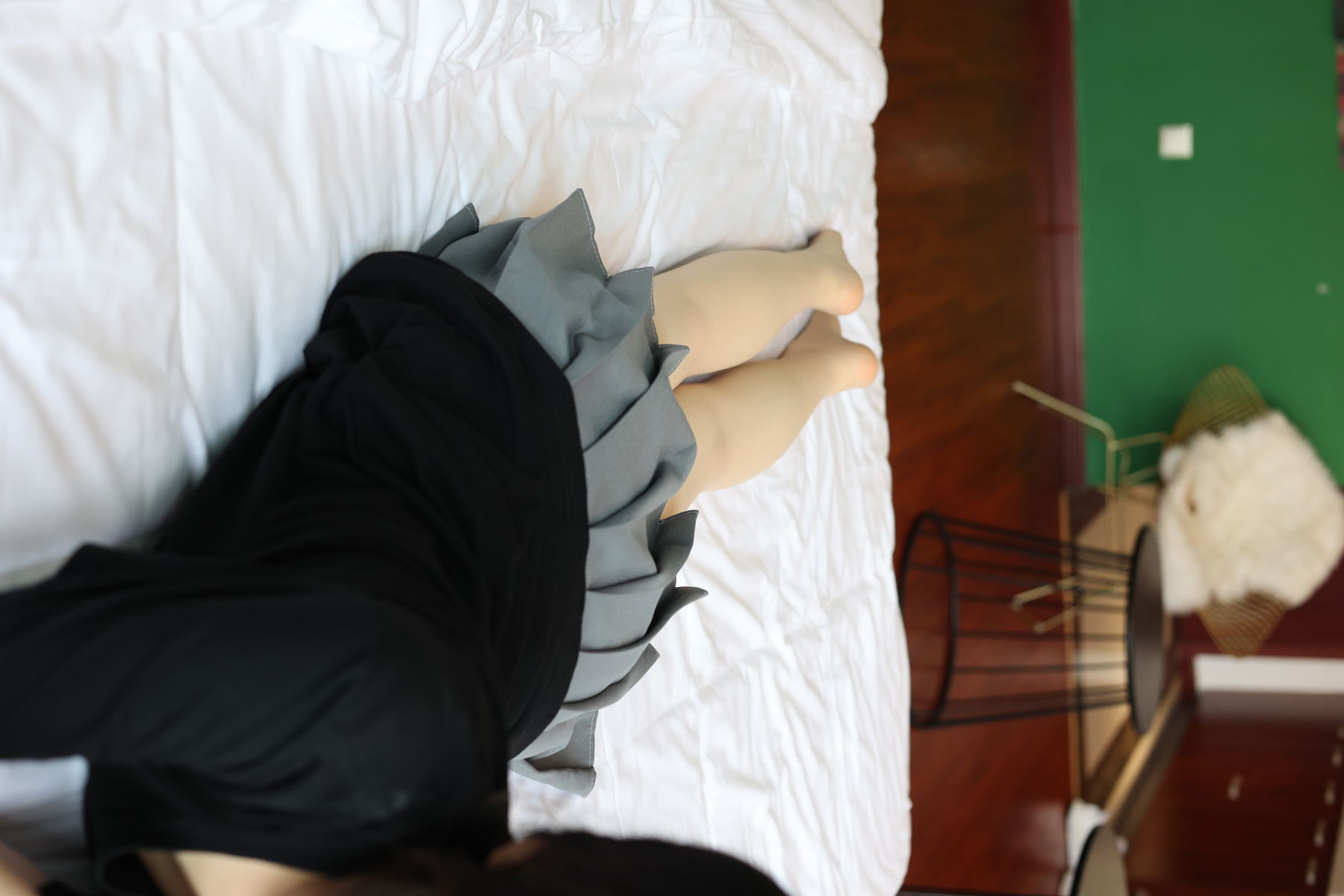 三禾摄影 No.018 牛仔裤 百褶裙 肉丝/(207P)