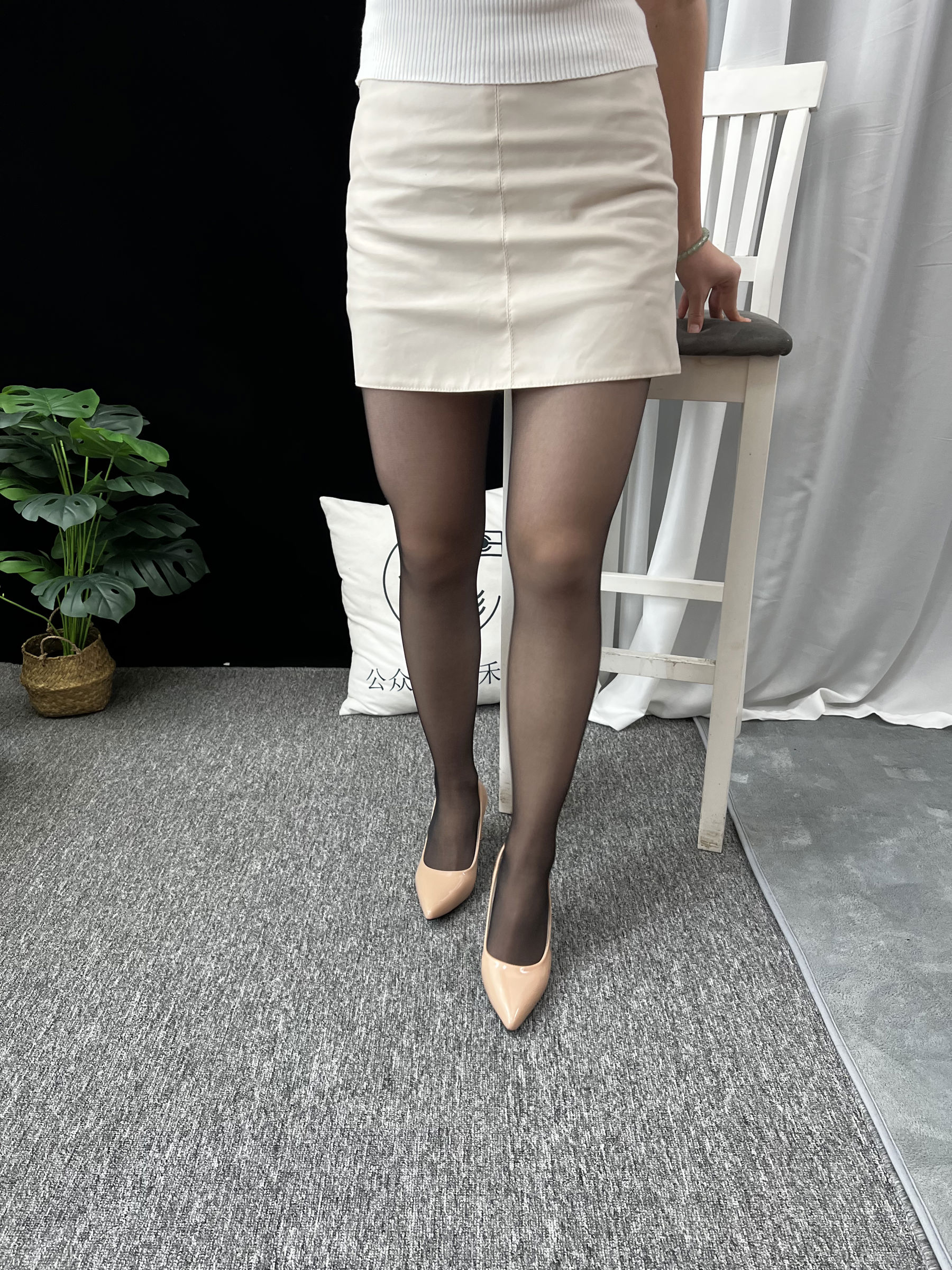 三禾摄影 No.014 皮裙 高跟/(248P)