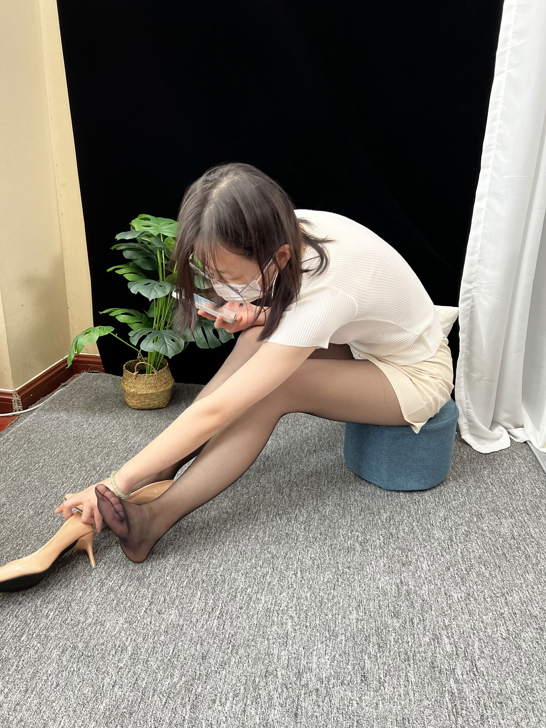 三禾摄影 No.014 皮裙 高跟/(248P)