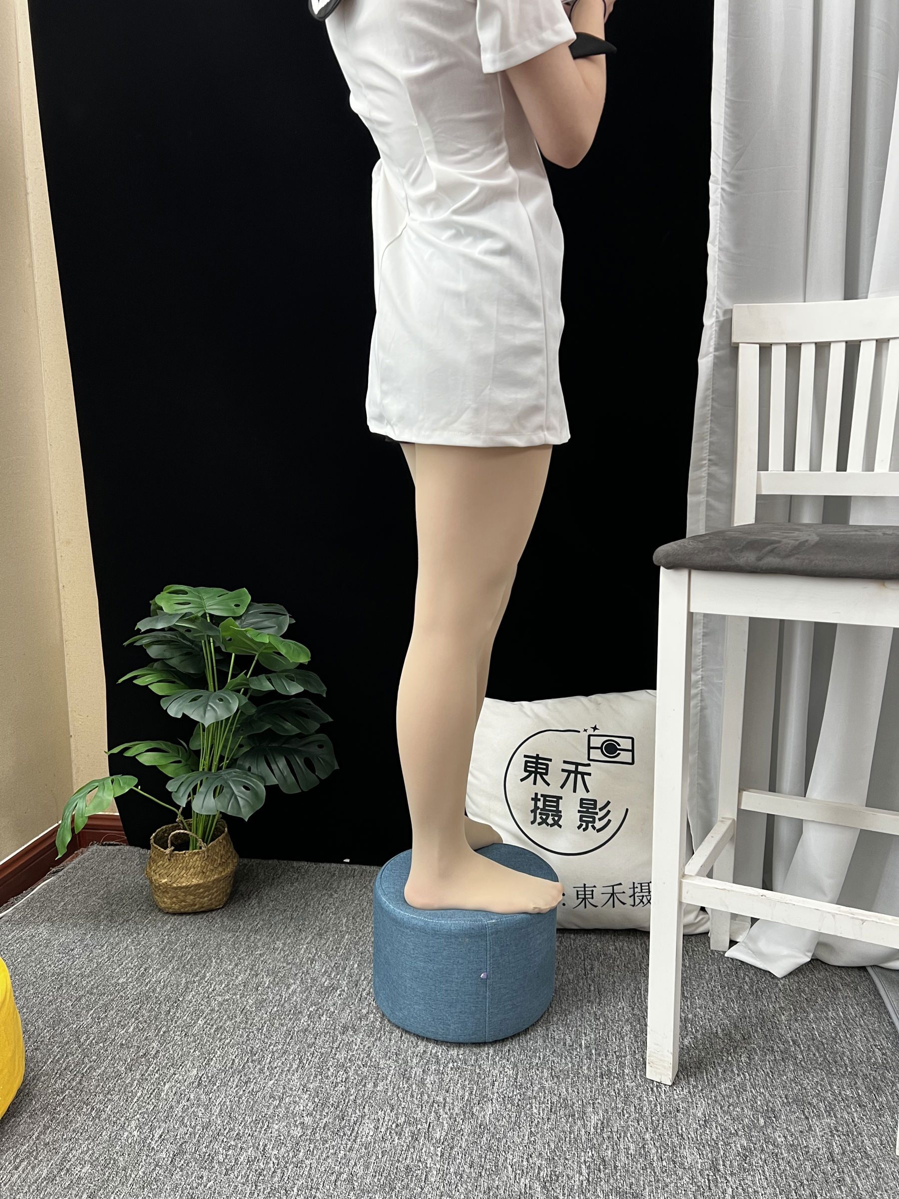 三禾摄影 No.013 海军白裙 高跟/(264P)