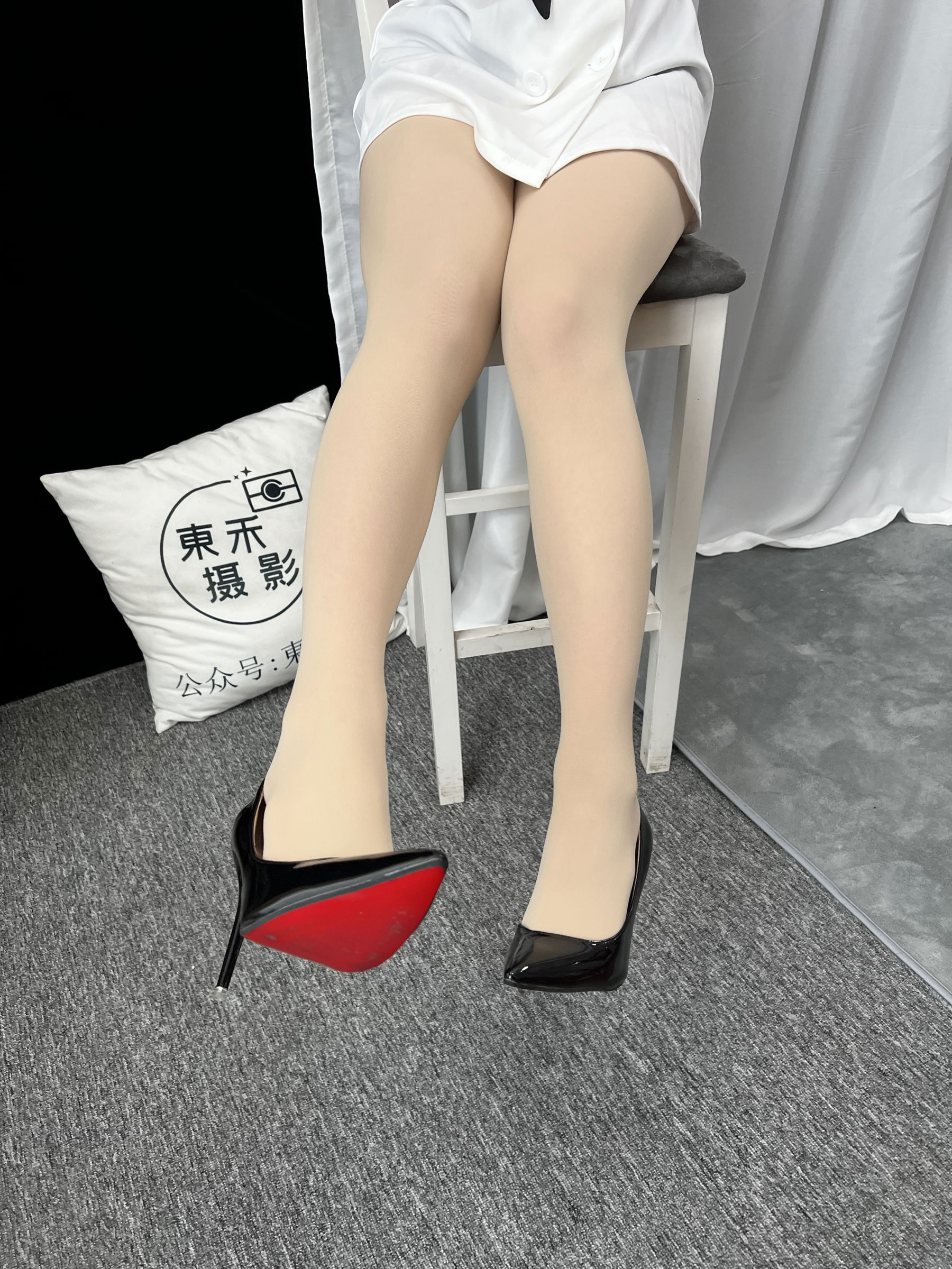 三禾摄影 No.013 海军白裙 高跟/(264P)