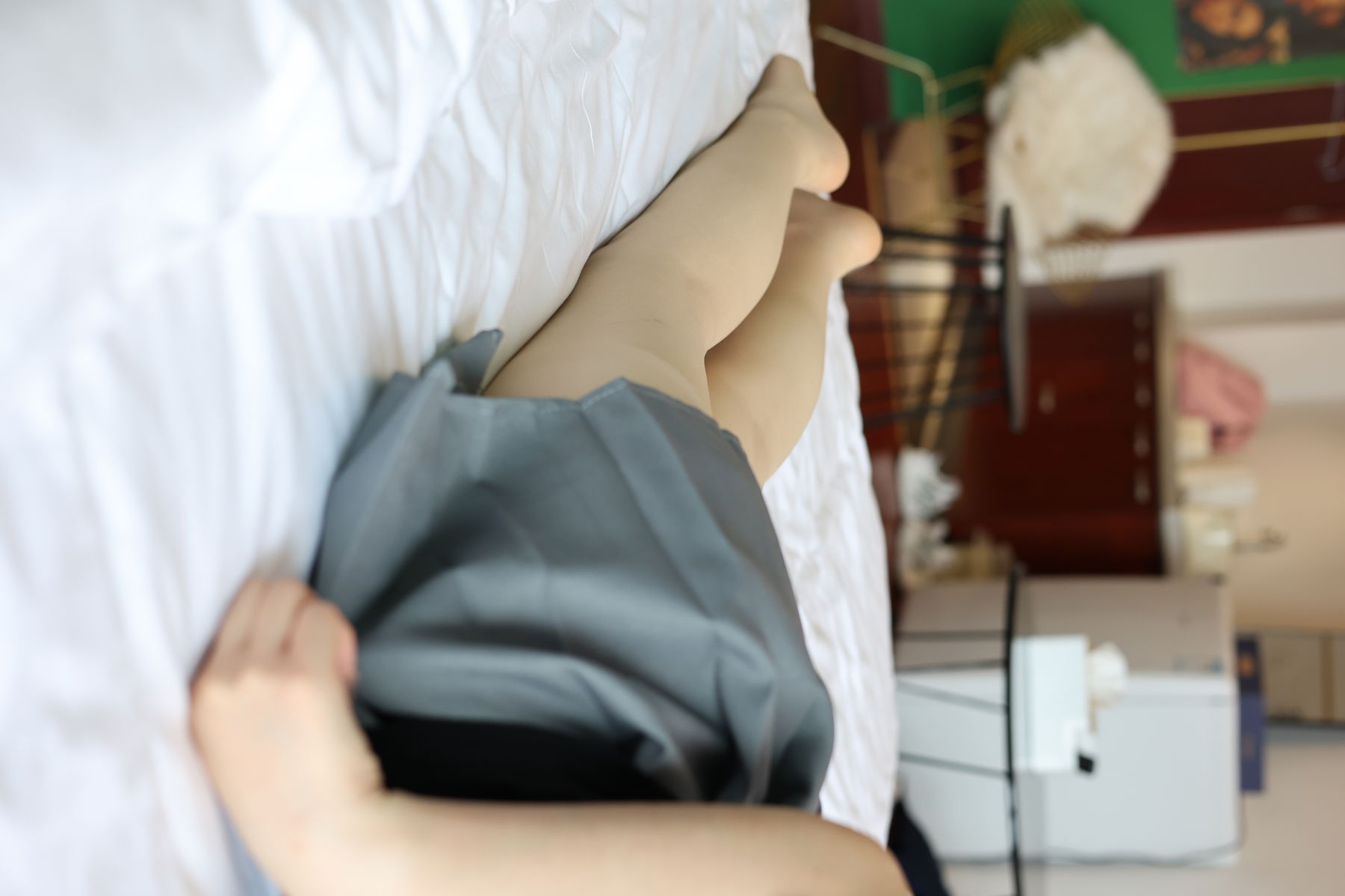 三禾摄影 No.018 牛仔裤 百褶裙 肉丝/(207P)