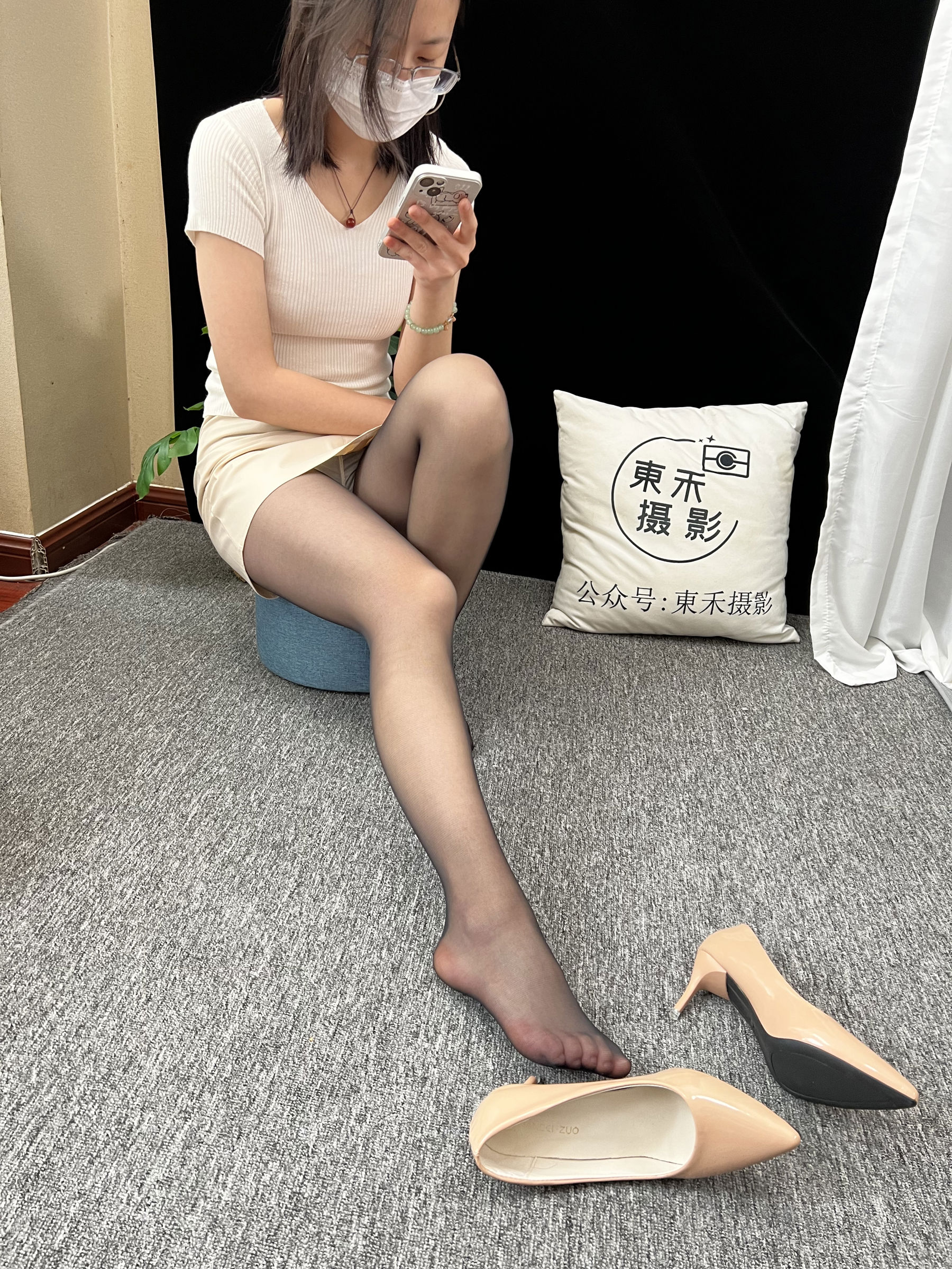 三禾摄影 No.014 皮裙 高跟/(248P)