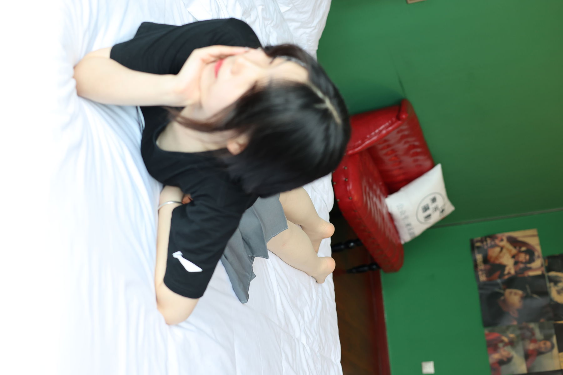 三禾摄影 No.018 牛仔裤 百褶裙 肉丝/(207P)