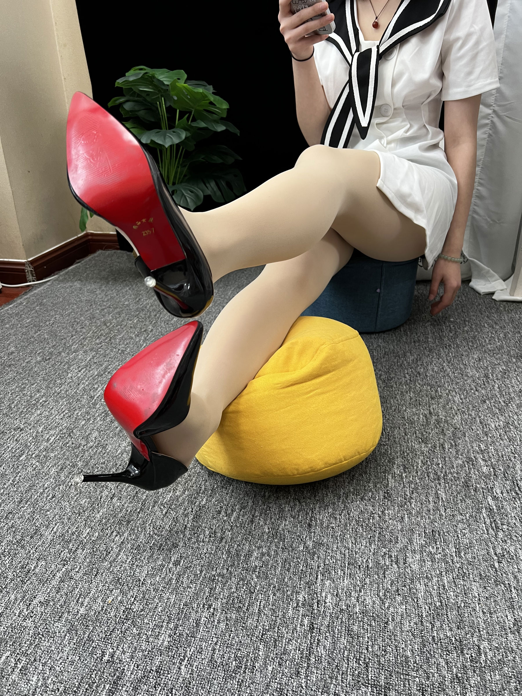 三禾摄影 No.013 海军白裙 高跟/(264P)