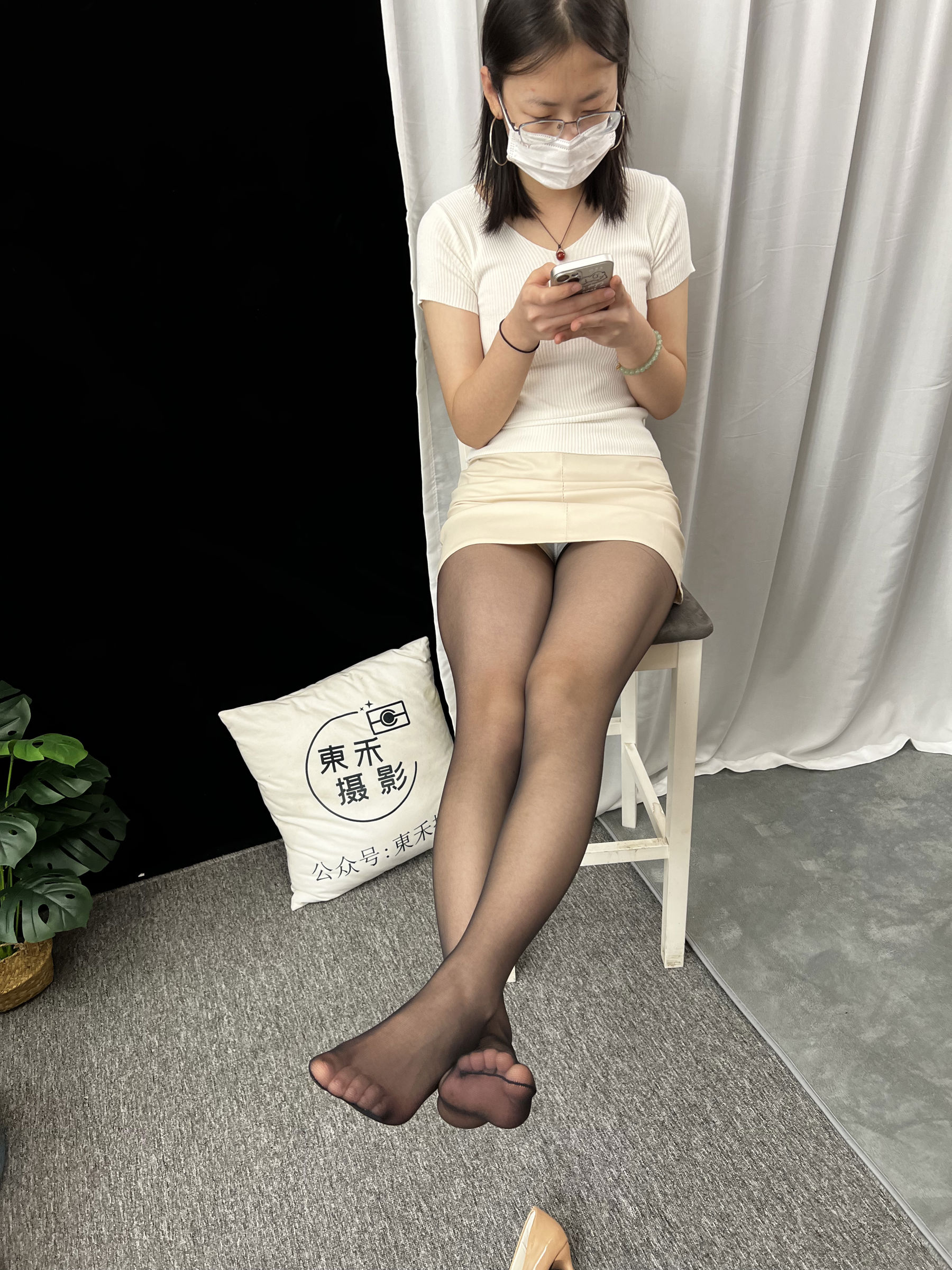 三禾摄影 No.014 皮裙 高跟/(248P)