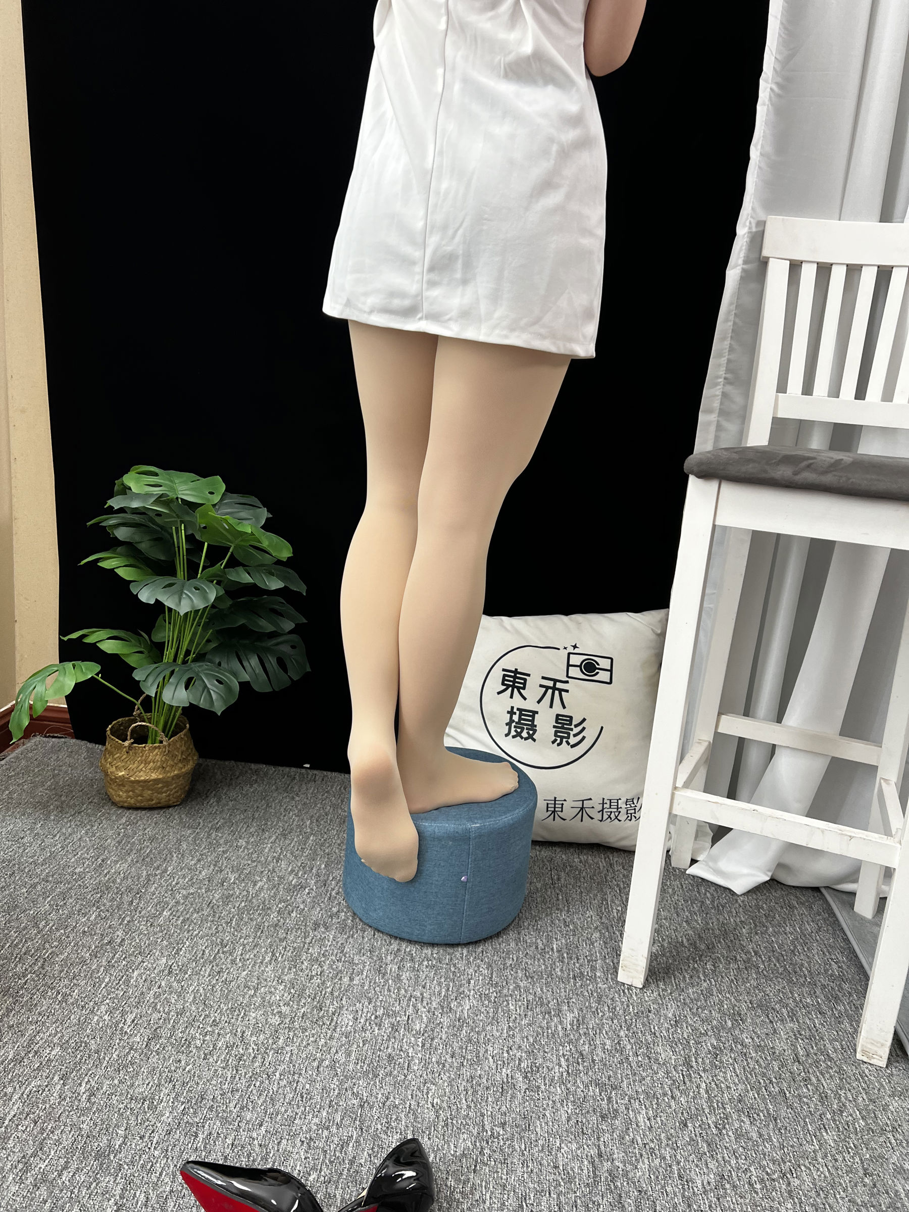 三禾摄影 No.013 海军白裙 高跟/(264P)