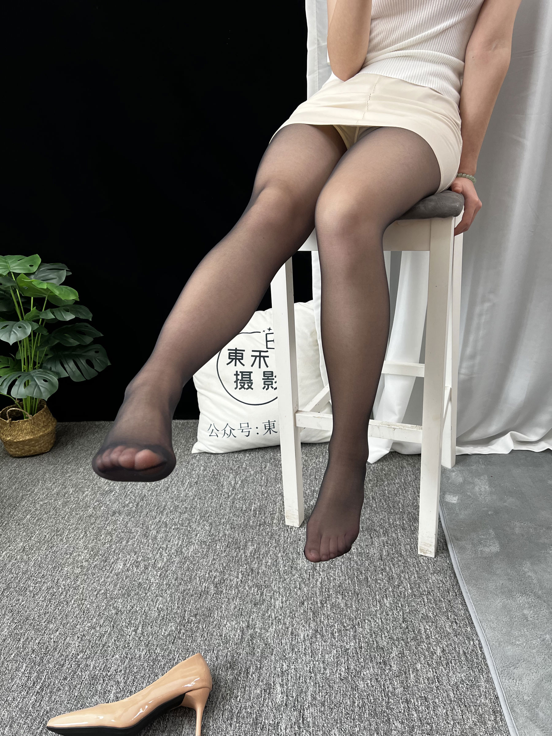 三禾摄影 No.014 皮裙 高跟/(248P)