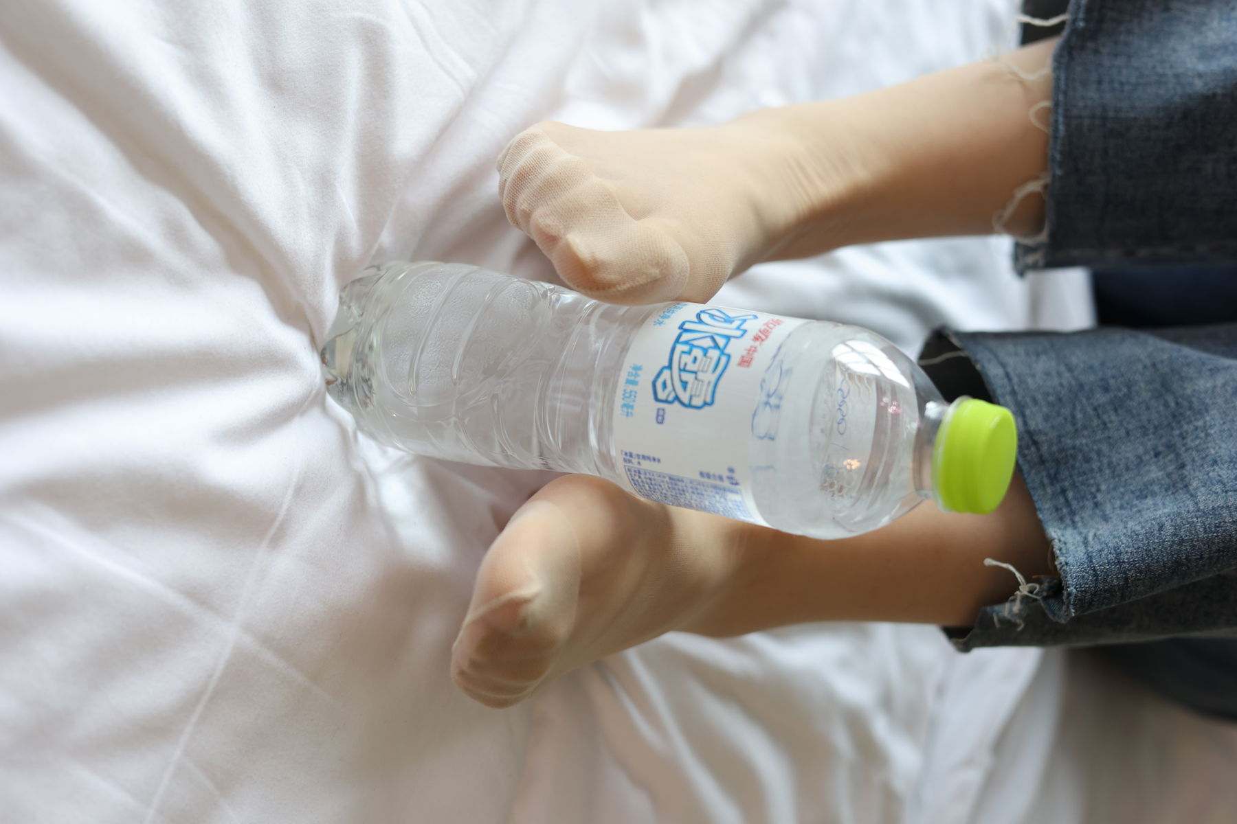 三禾摄影 No.018 牛仔裤 百褶裙 肉丝/(207P)