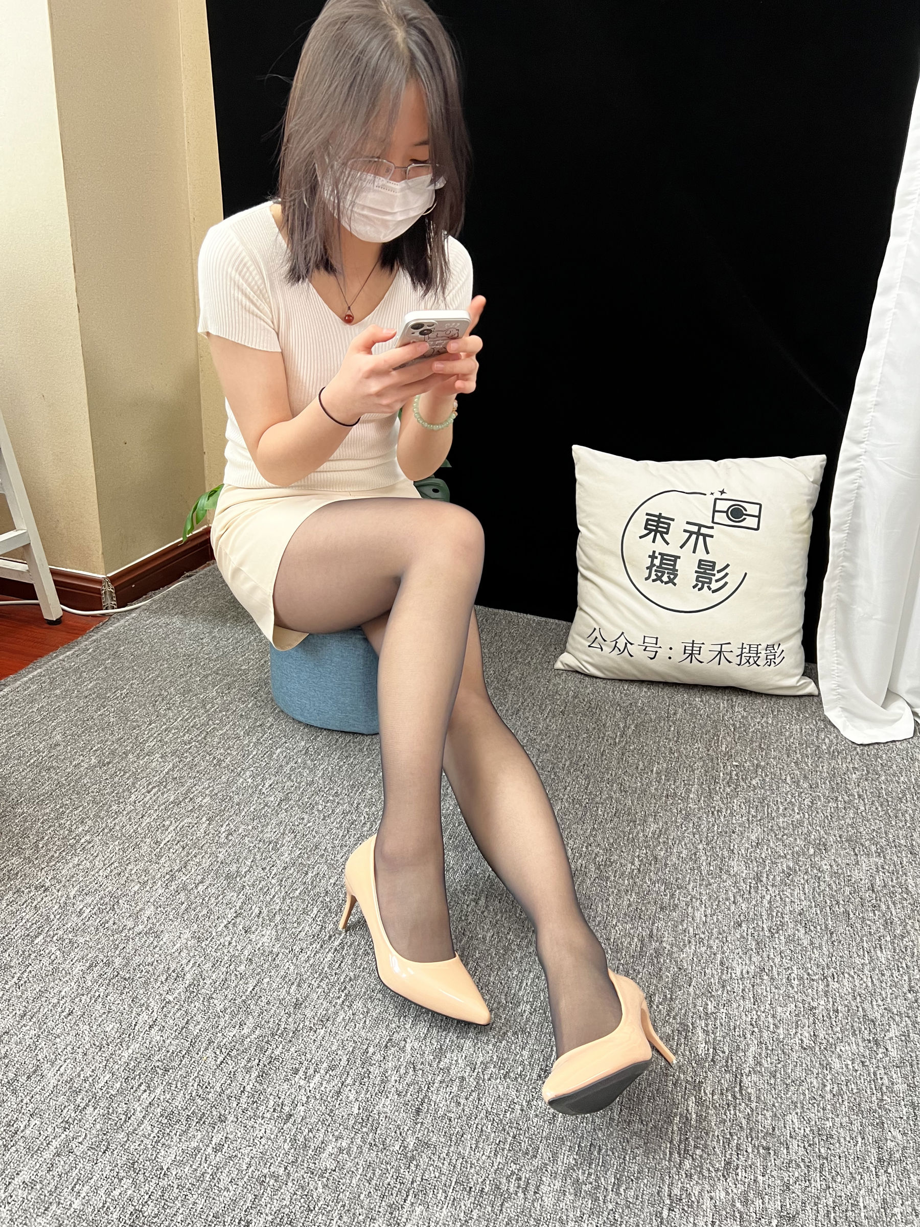 三禾摄影 No.014 皮裙 高跟/(248P)