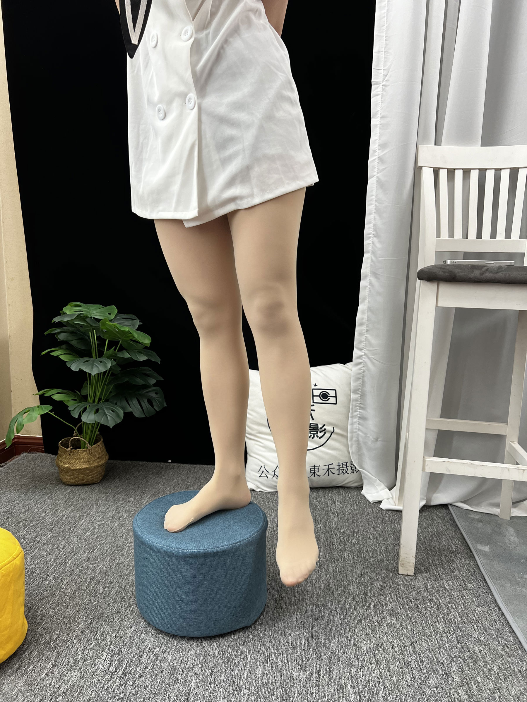 三禾摄影 No.013 海军白裙 高跟/(264P)