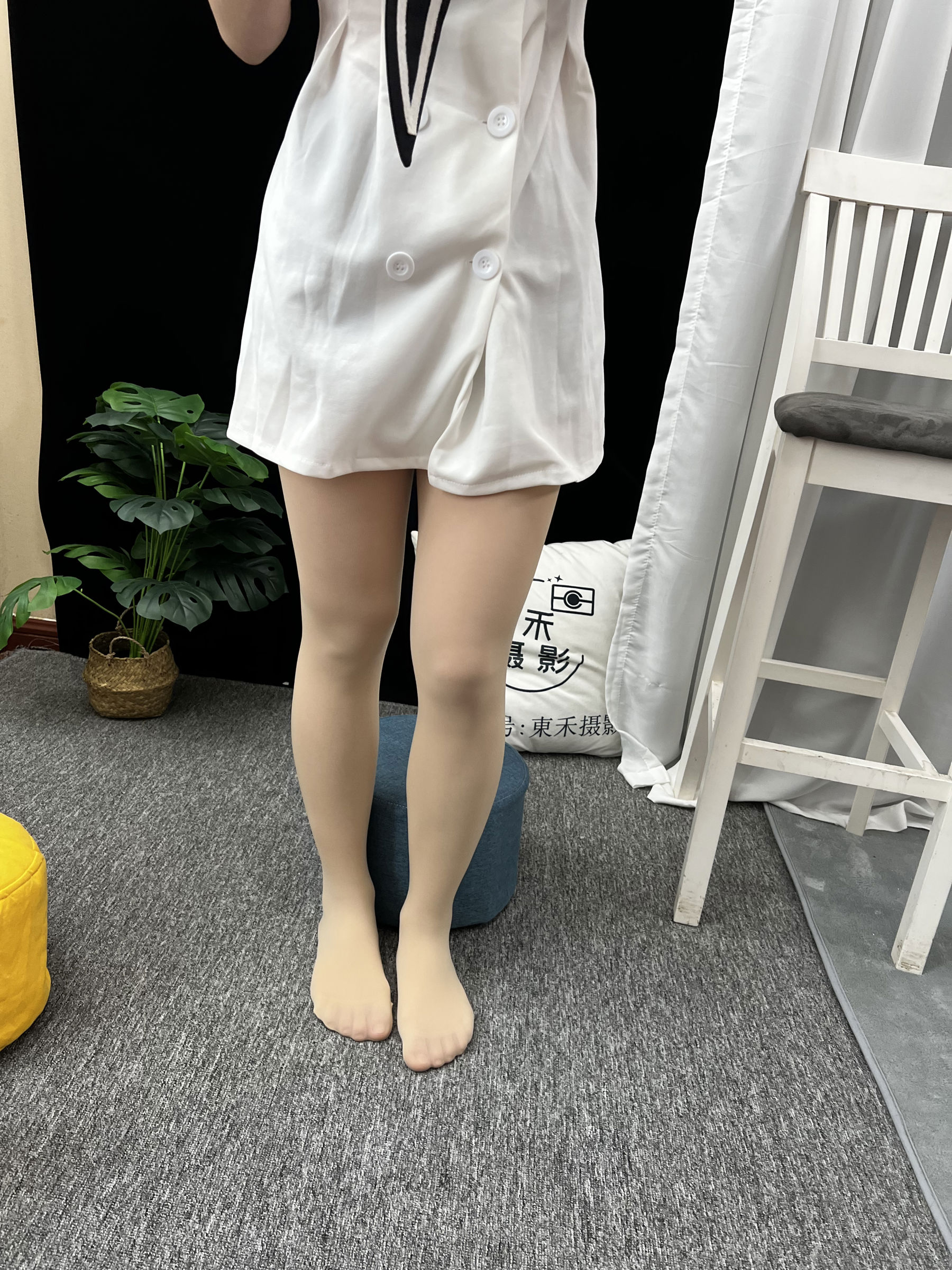 三禾摄影 No.013 海军白裙 高跟/(264P)