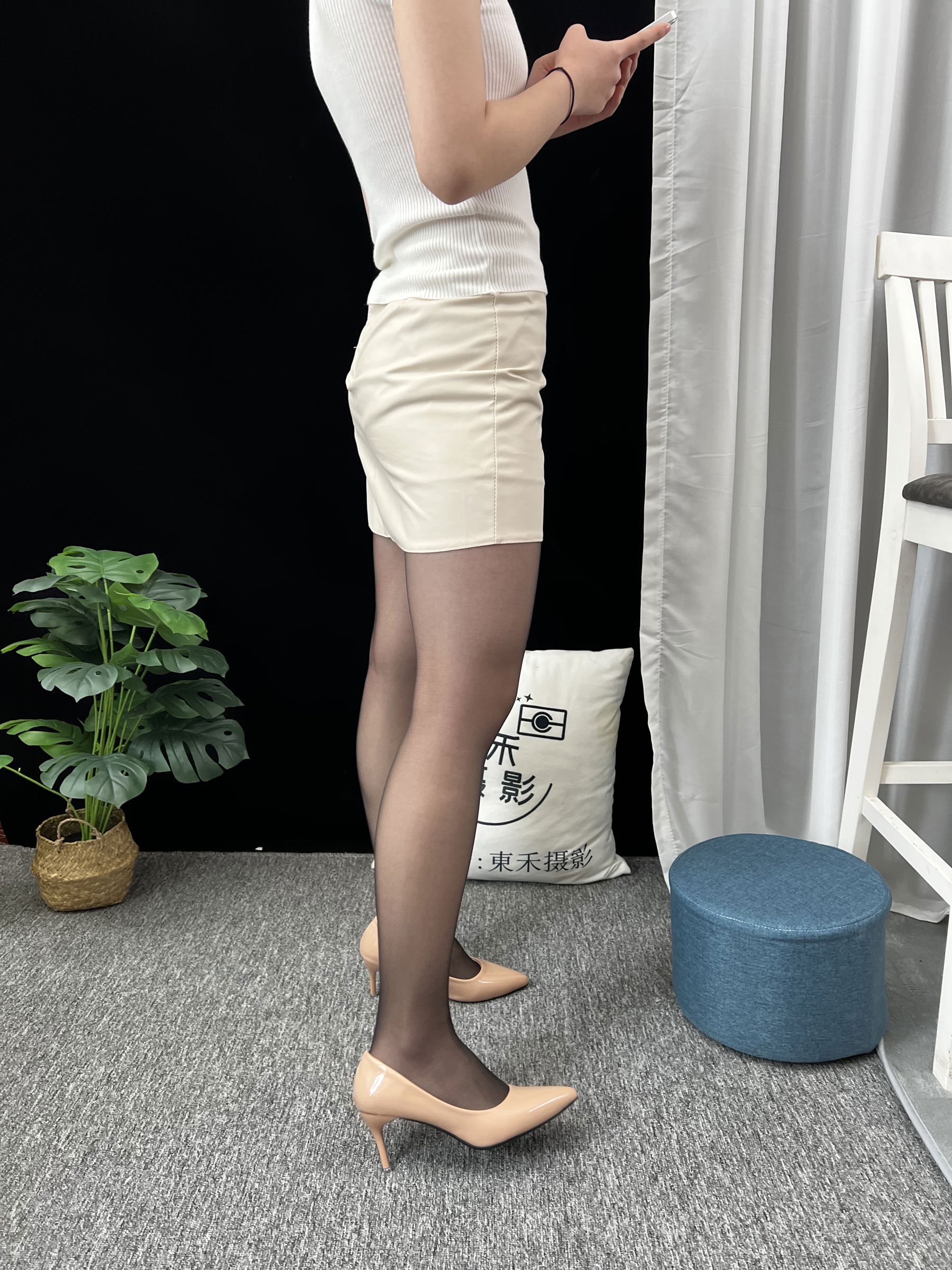 三禾摄影 No.014 皮裙 高跟/(248P)