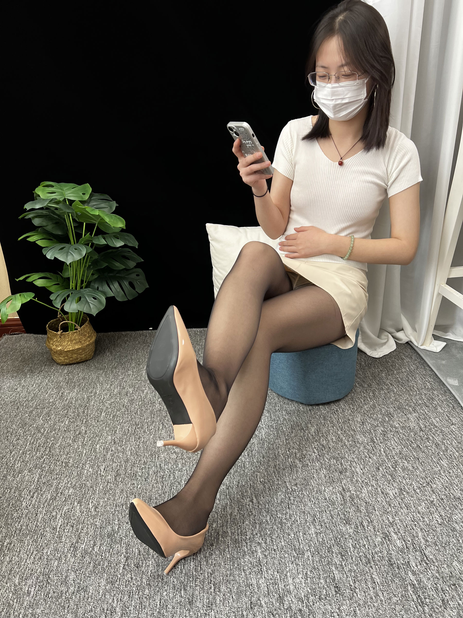 三禾摄影 No.014 皮裙 高跟/(248P)