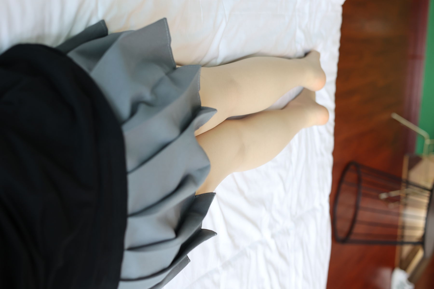 三禾摄影 No.018 牛仔裤 百褶裙 肉丝/(207P)