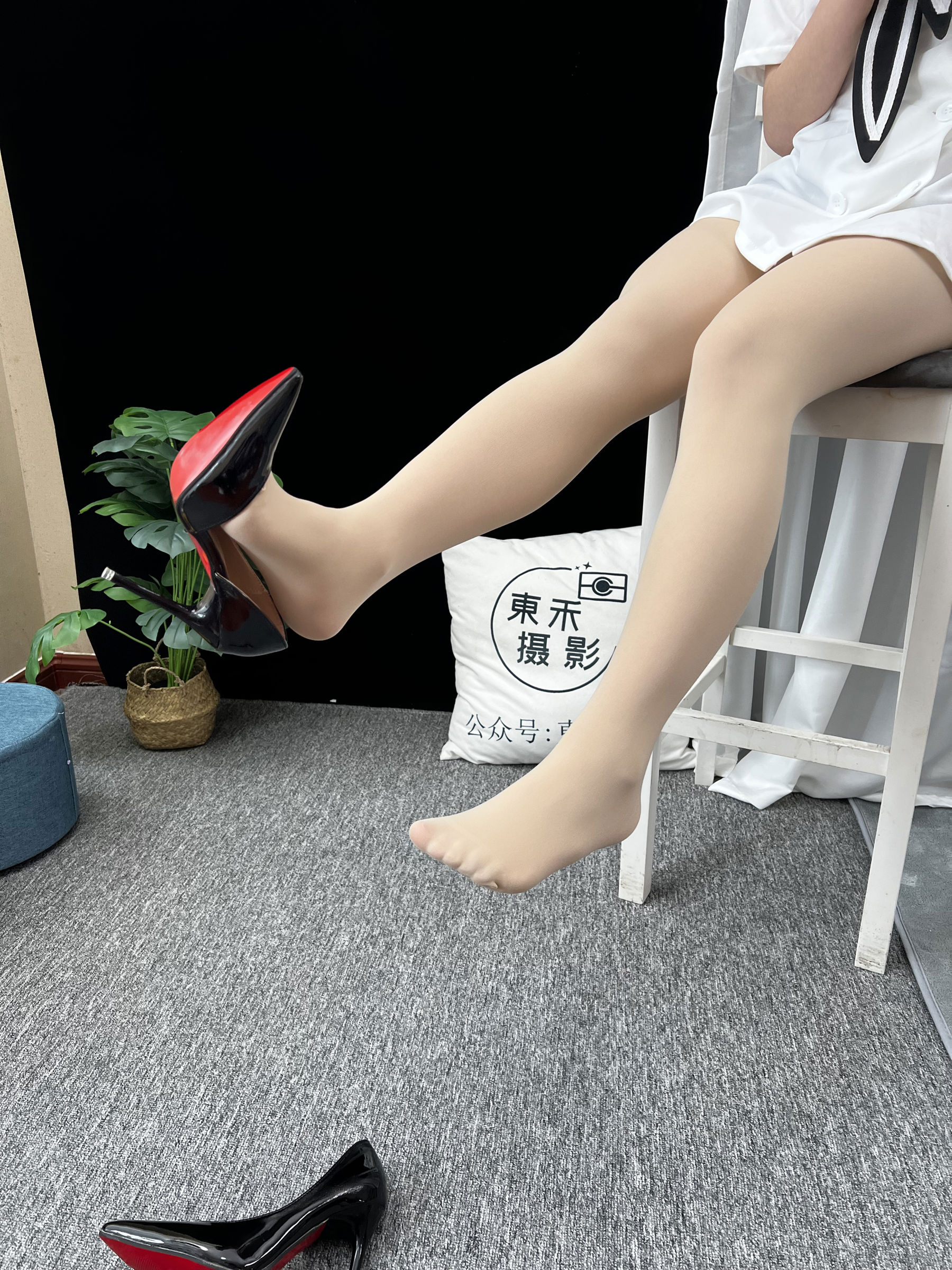 三禾摄影 No.013 海军白裙 高跟/(264P)