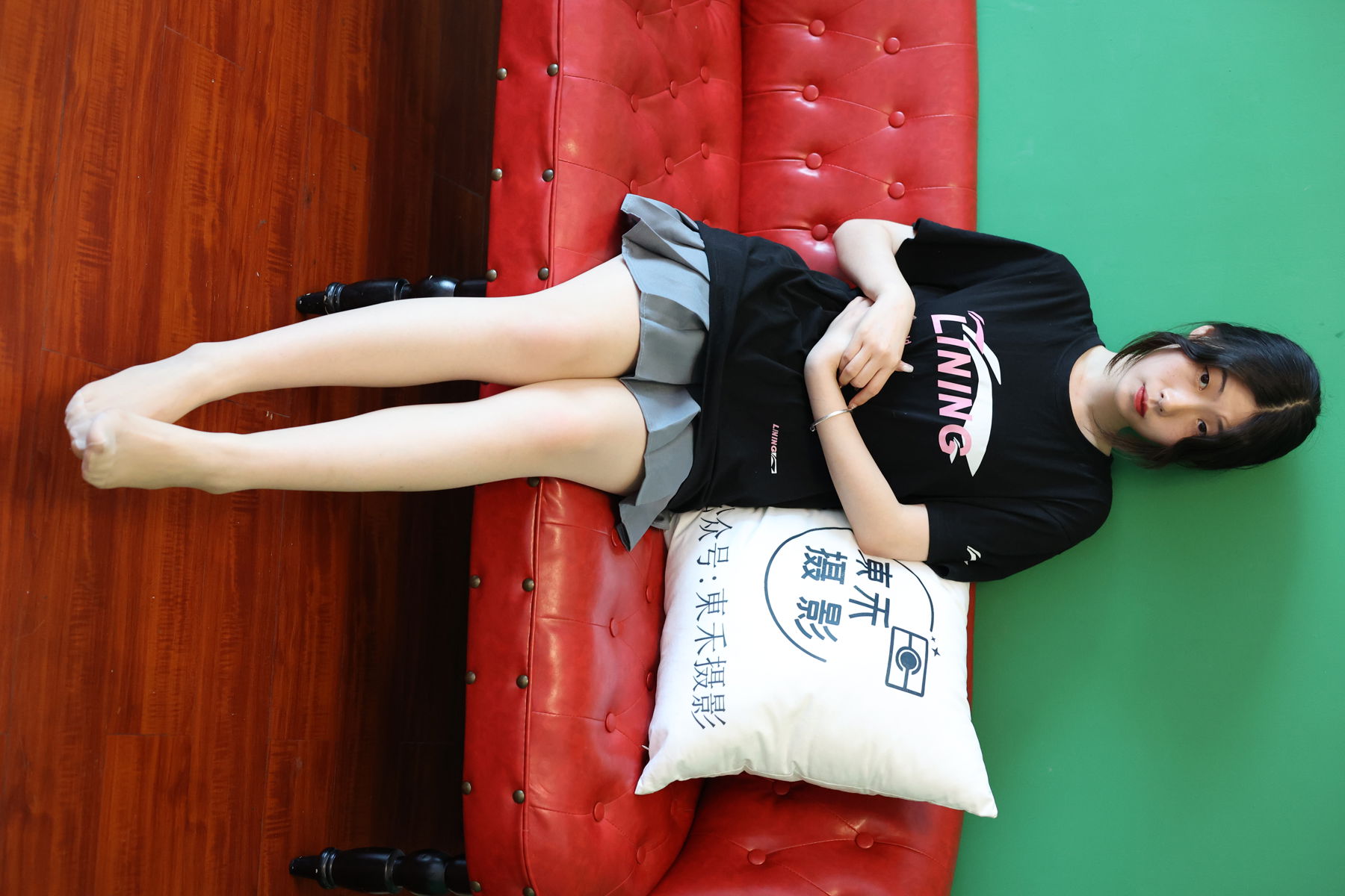 三禾摄影 No.018 牛仔裤 百褶裙 肉丝/(207P)