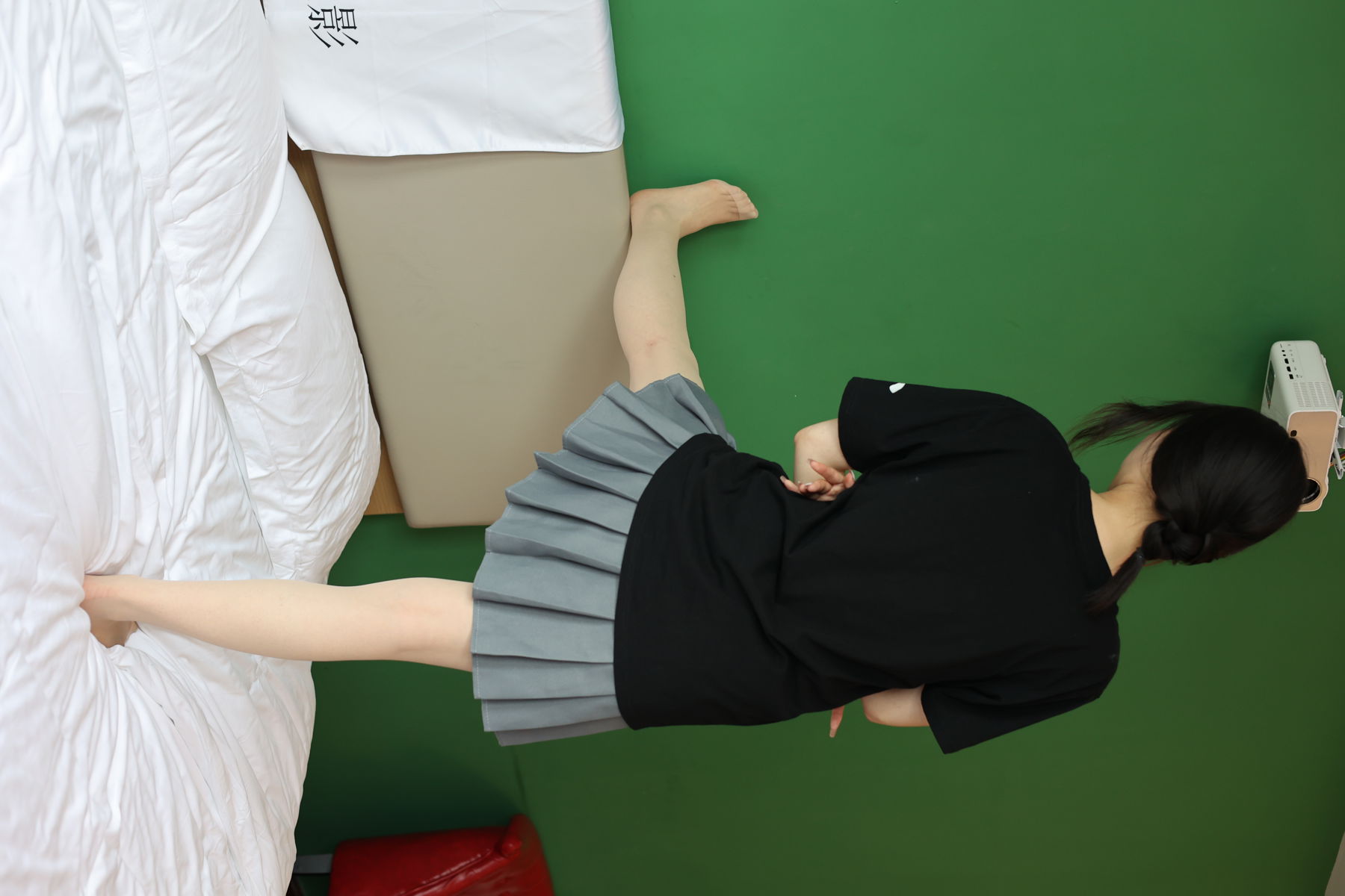 三禾摄影 No.018 牛仔裤 百褶裙 肉丝/(207P)