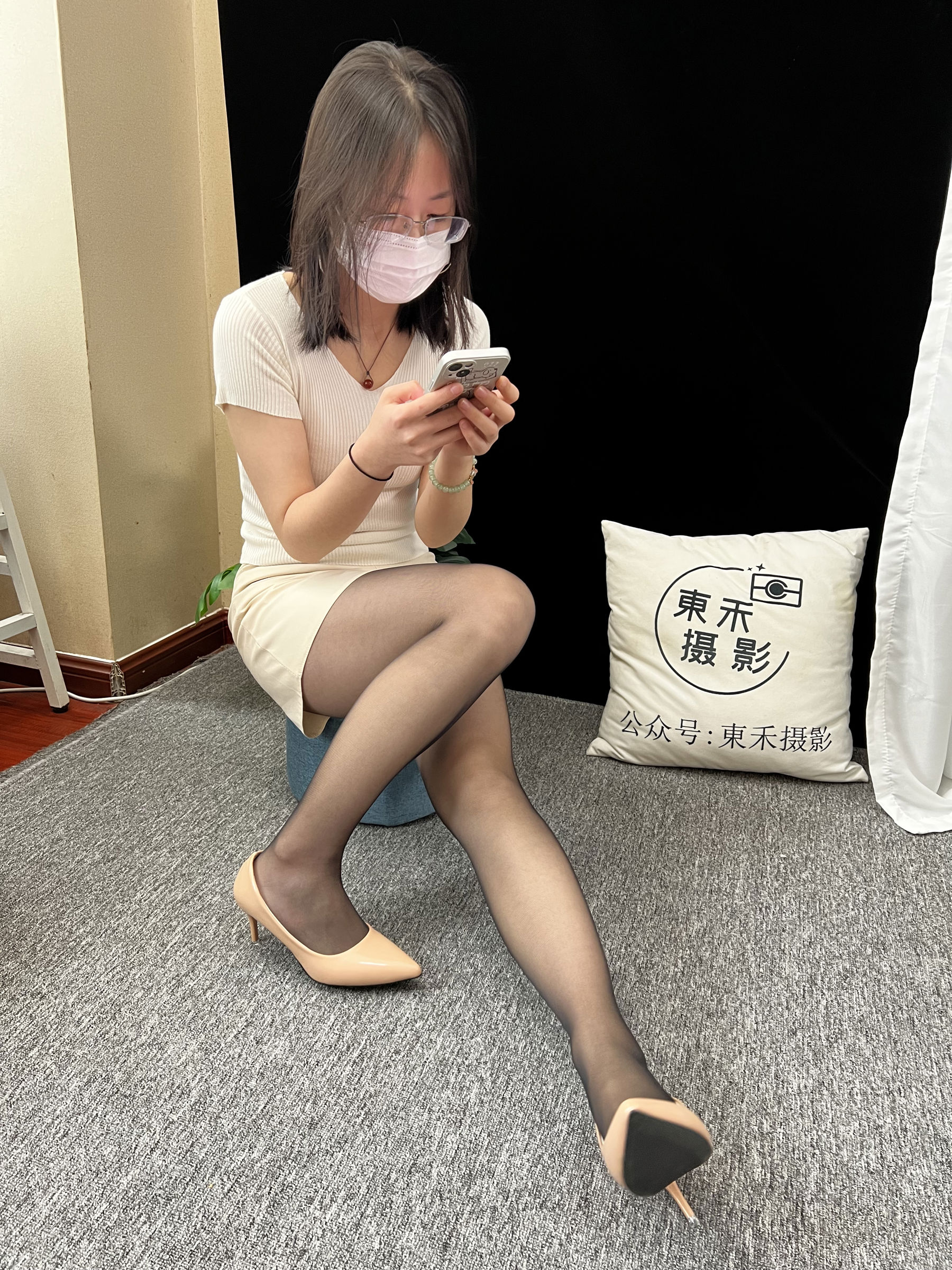 三禾摄影 No.014 皮裙 高跟/(248P)