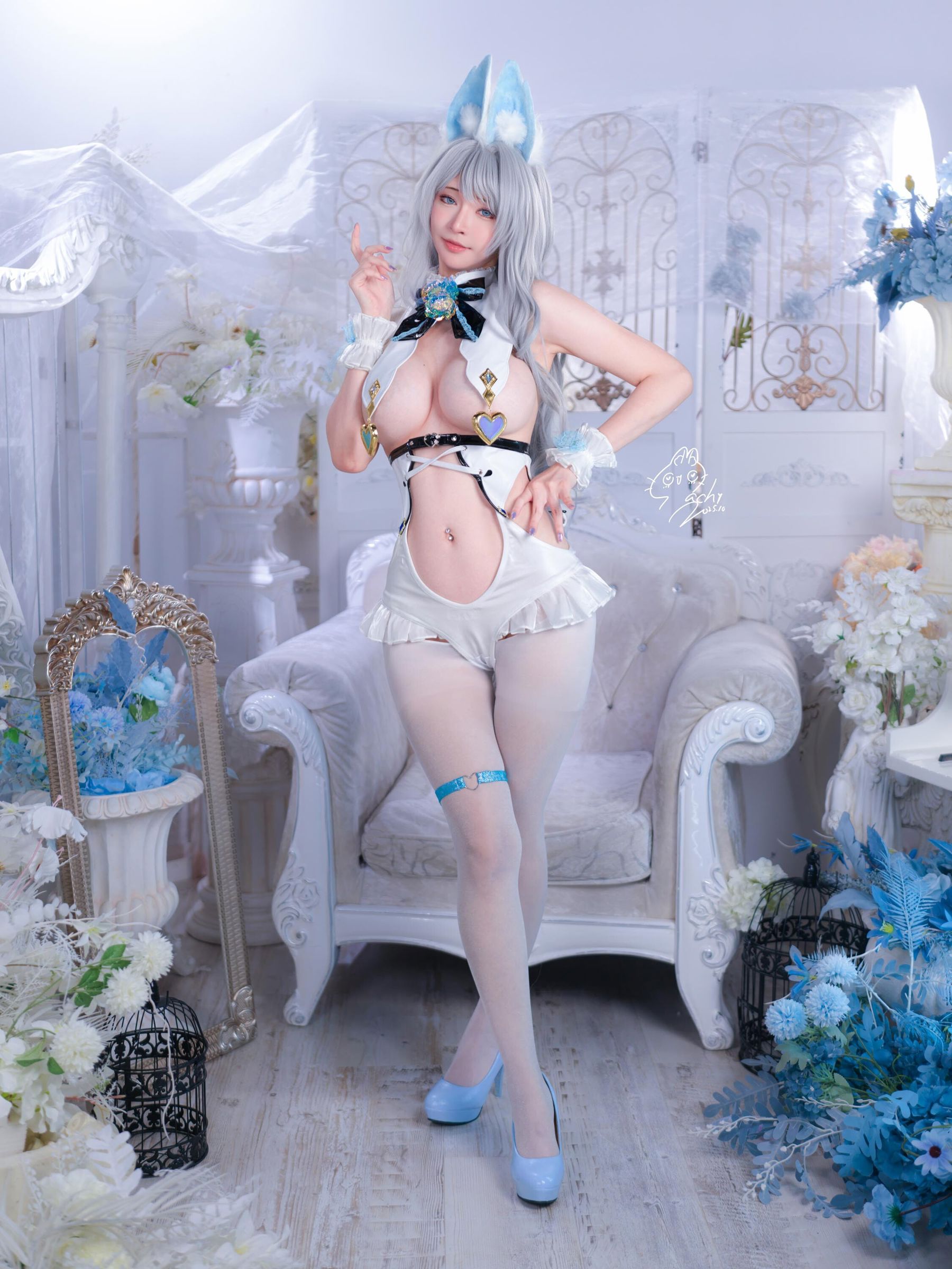 Machi馬吉 - White Rabbit/(30P)