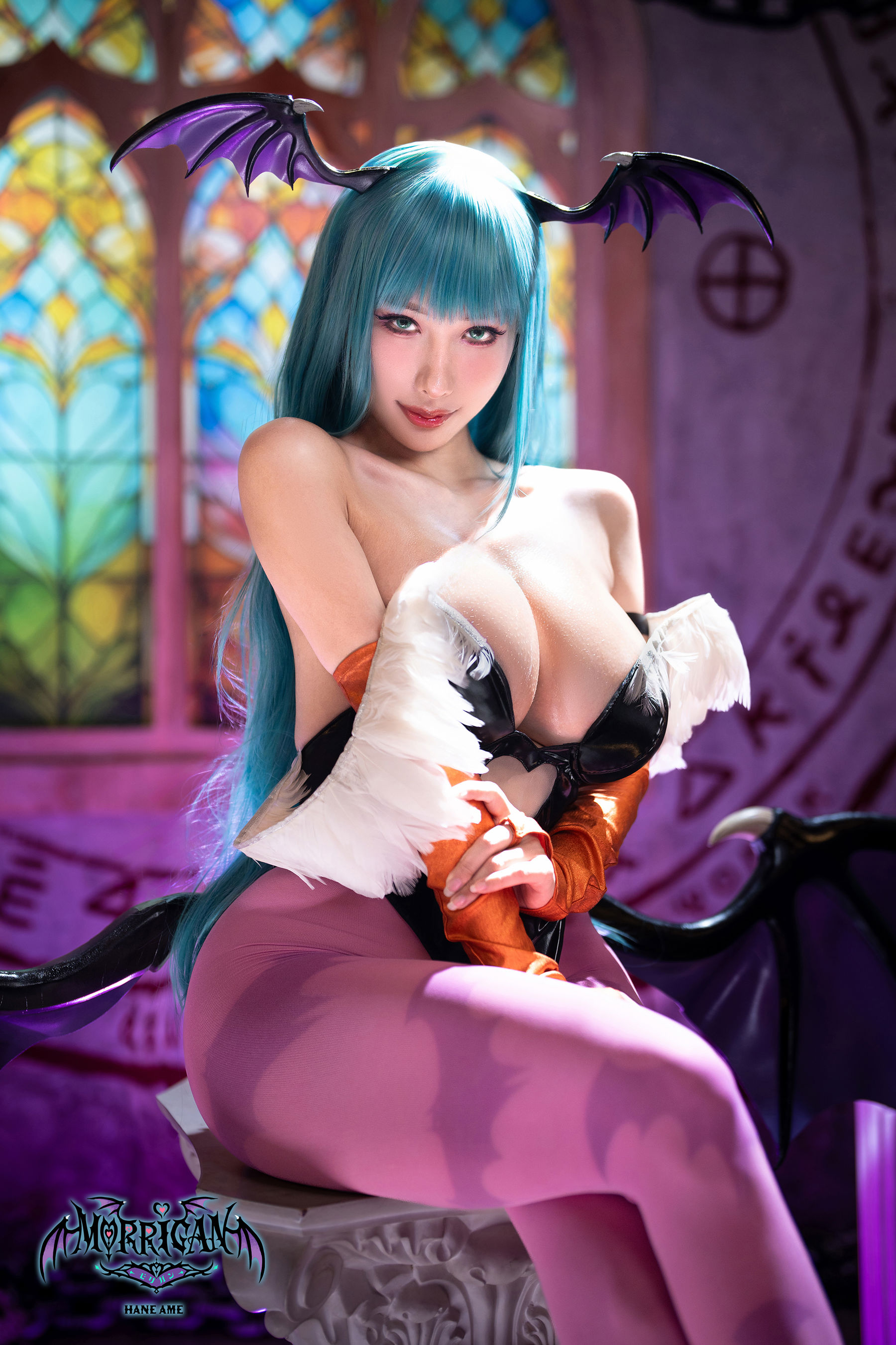 Hane Ame 雨波写真 - 恶魔战士 莫莉卡/(70P)