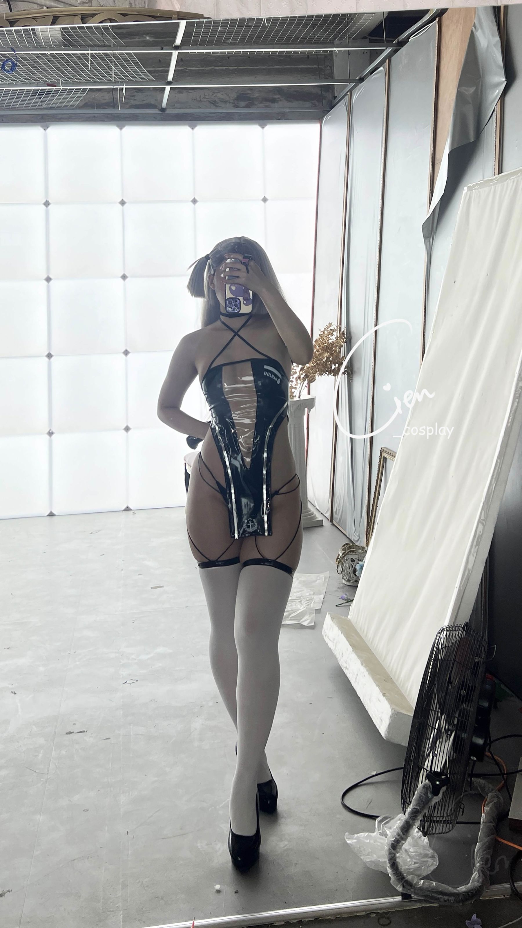 微博COS妹子 Cien恩恩 - 瑞鶴 赛车服/(28P)