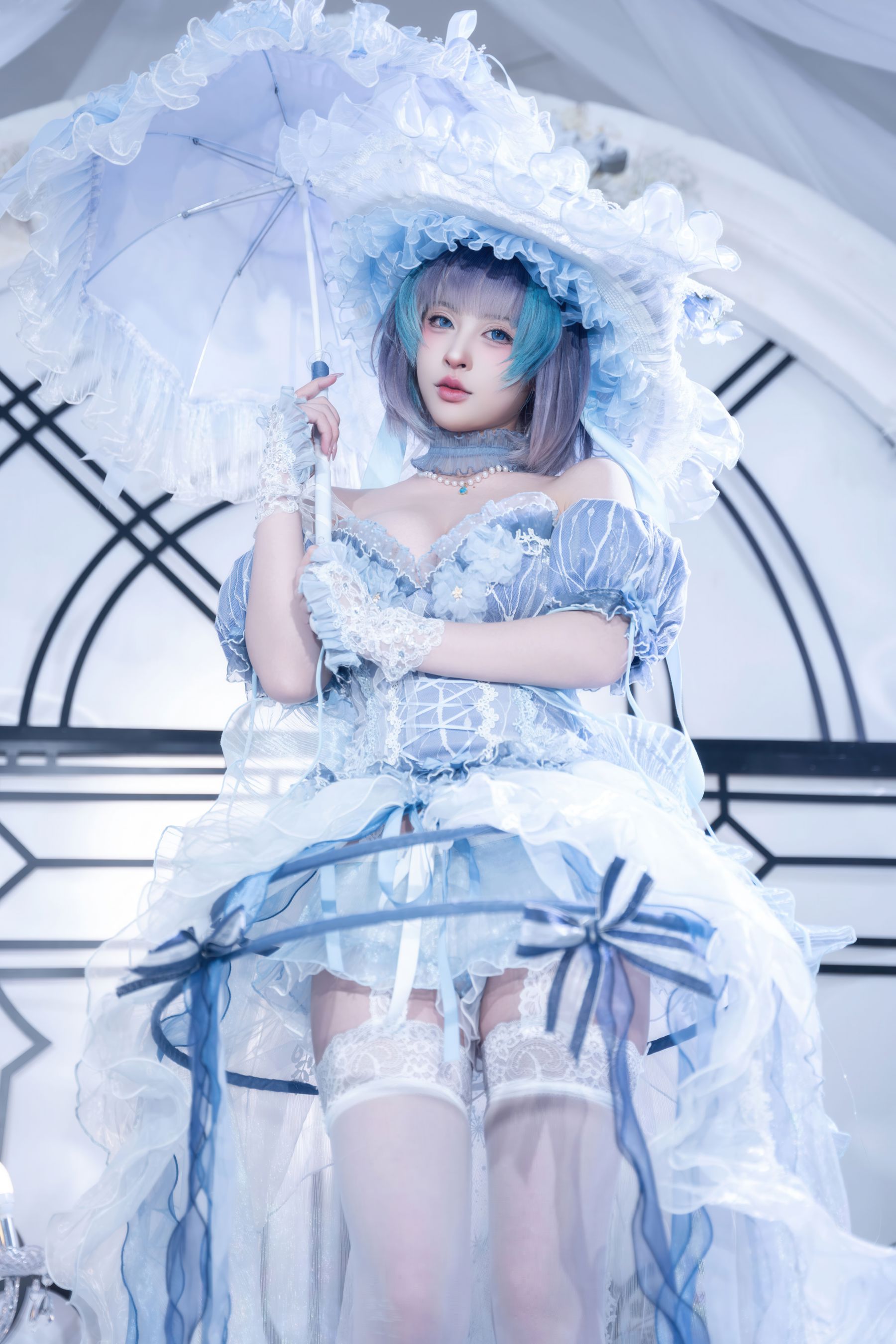 尤物 清水由乃 - 碧蓝航线 柴郡 礼服/(42P)
