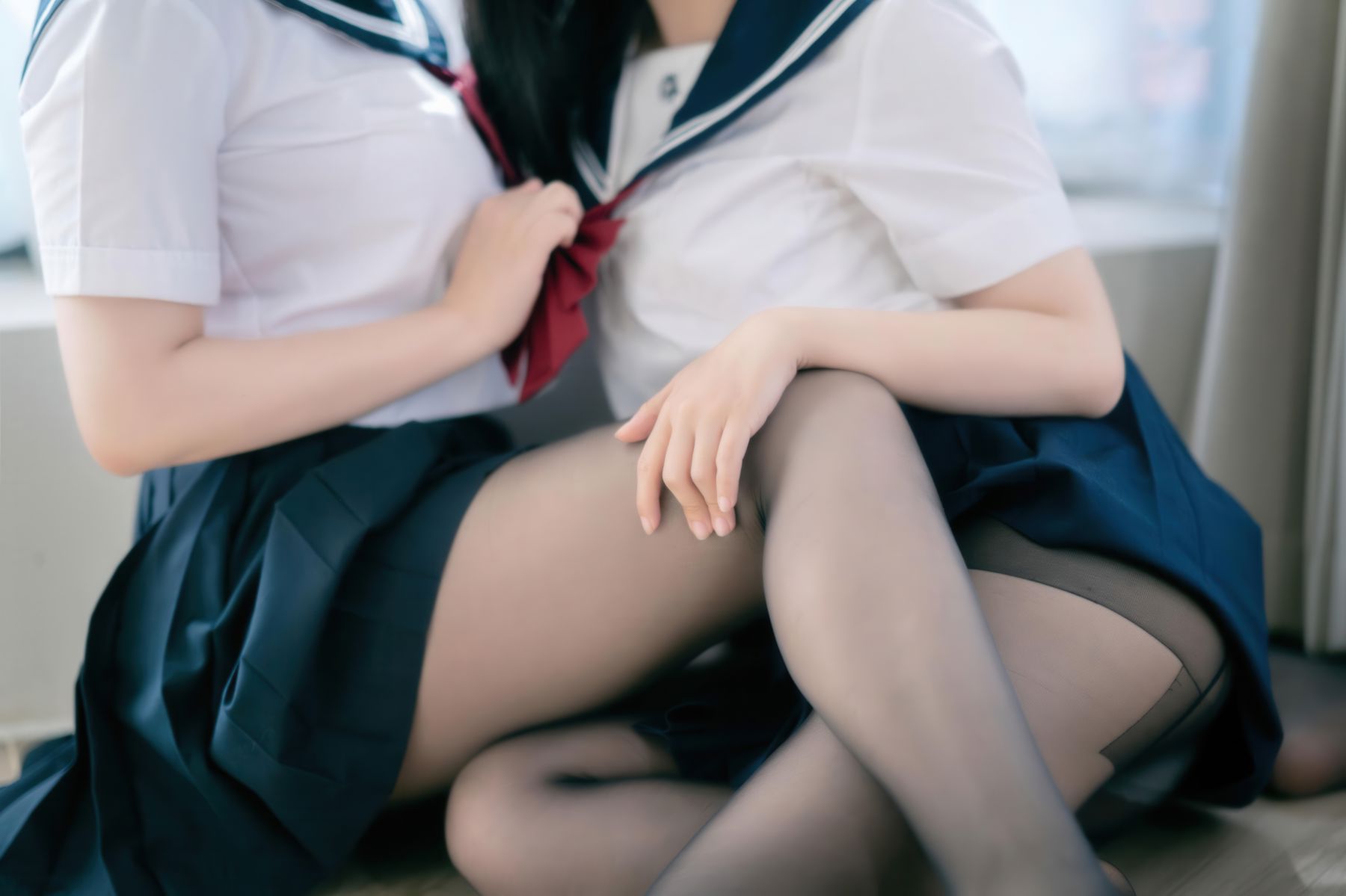 可爱人气Coser 面饼仙儿&半半子 - 少女幻想の刻/(79P)
