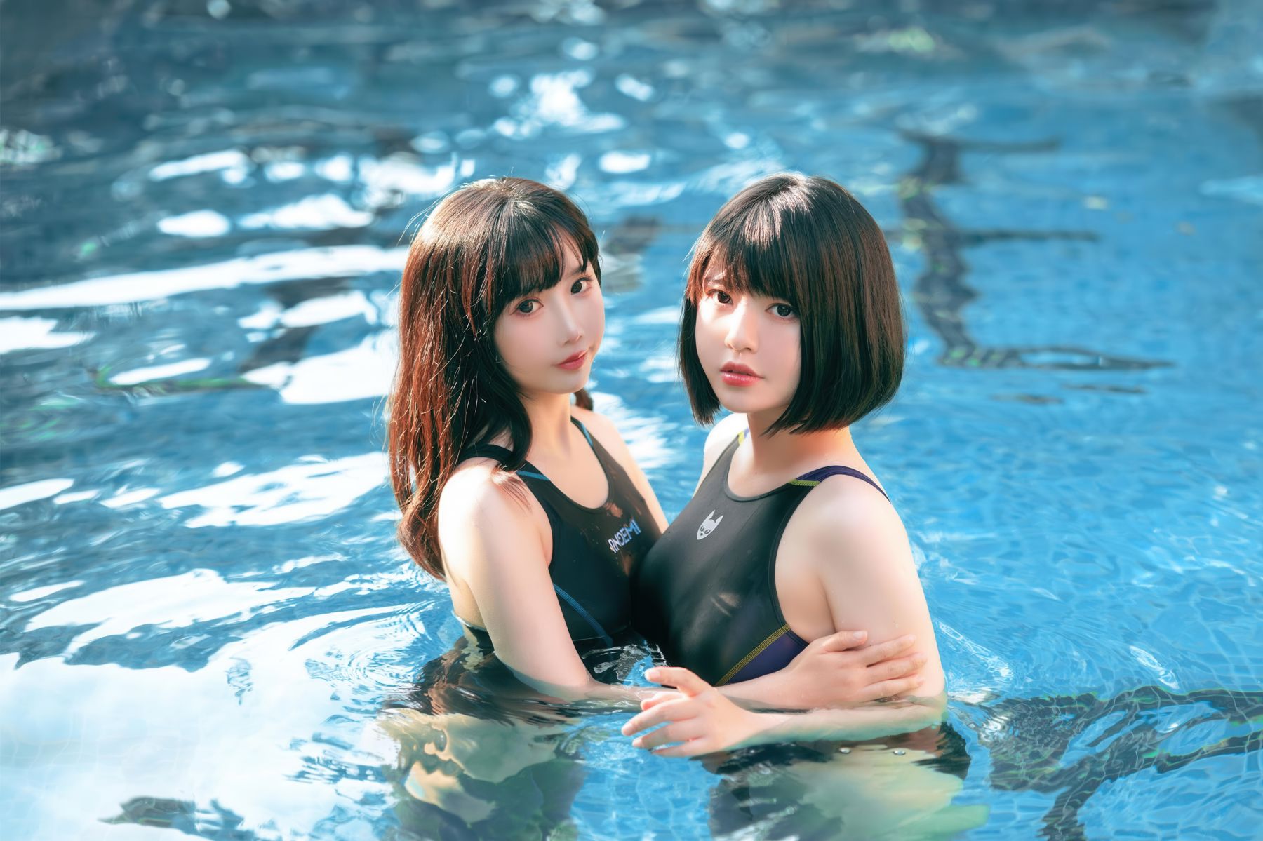 可爱人气Coser 面饼仙儿&半半子 - 少女幻想の刻/(79P)