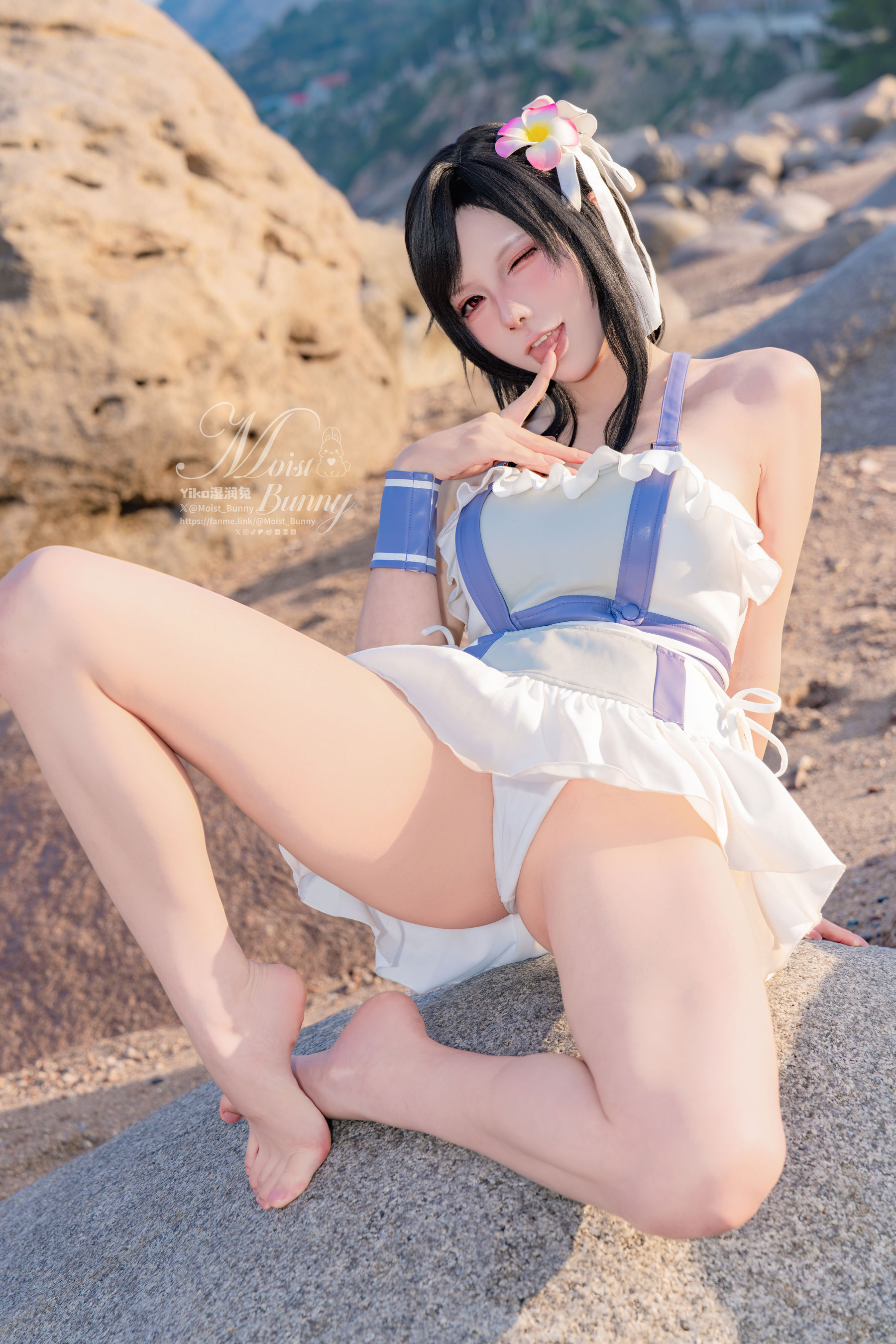 咬一口兔娘 - 2025泳装限定作 海边假日 蒂法/(74P)