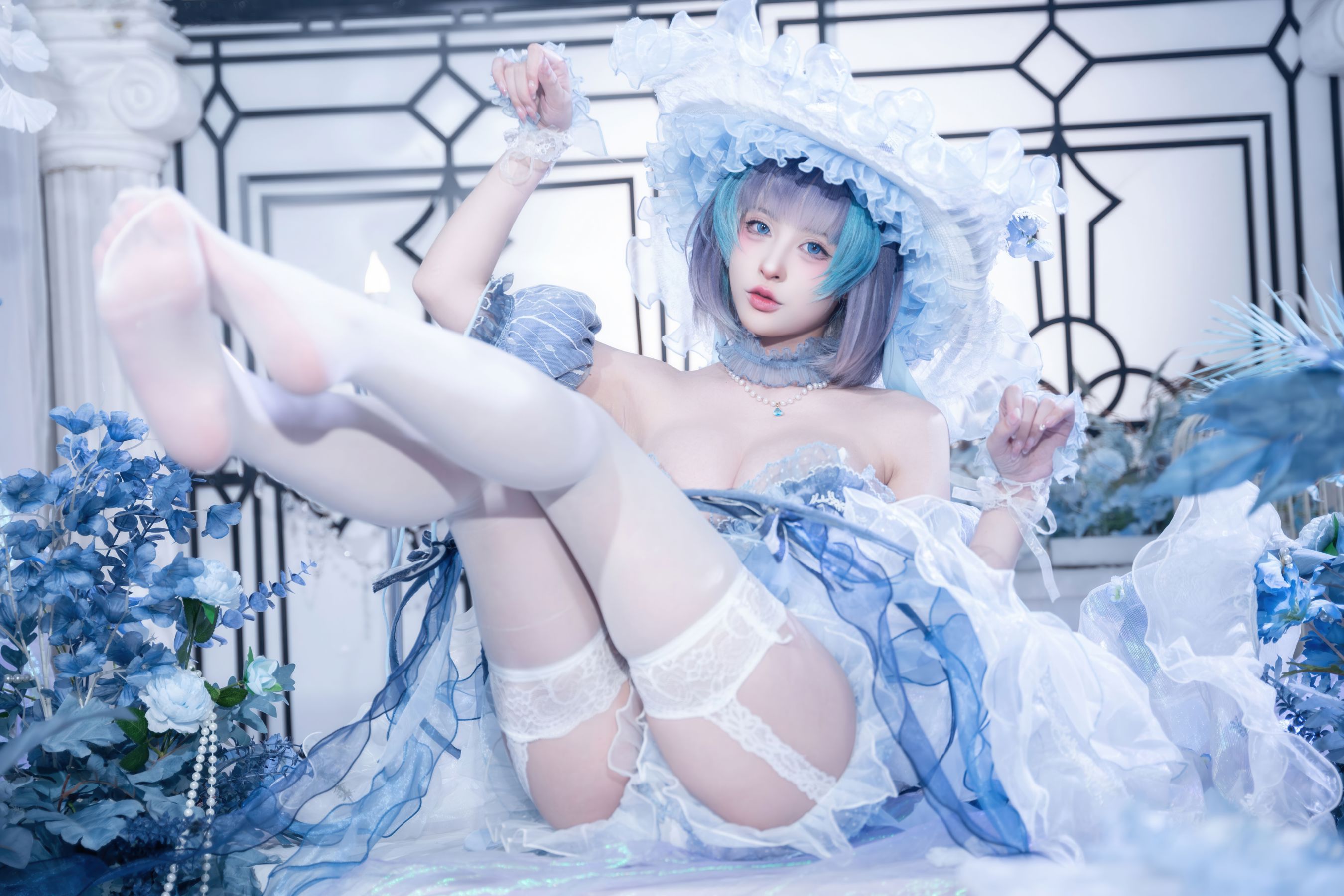 尤物 清水由乃 - 碧蓝航线 柴郡 礼服/(42P)
