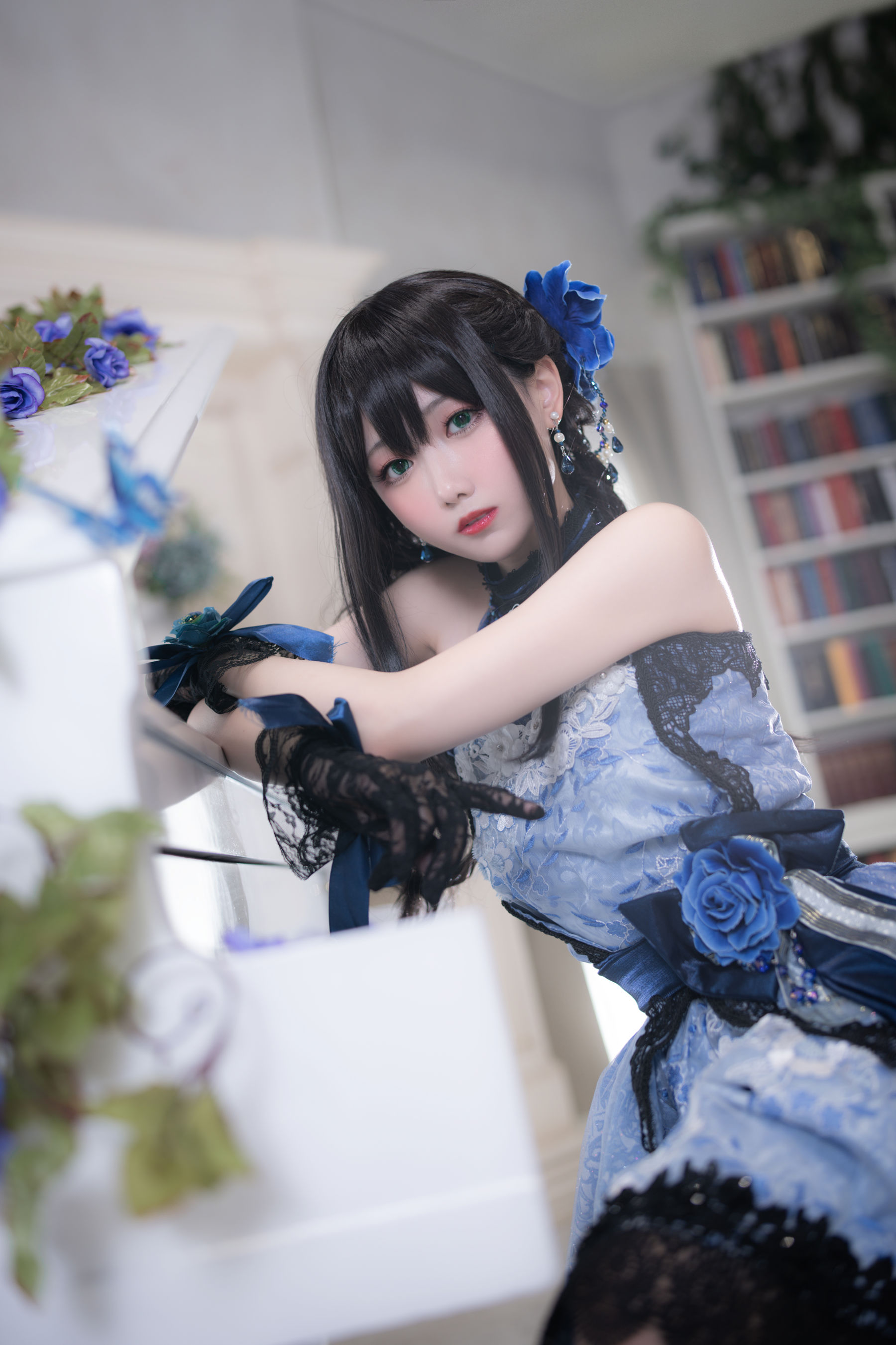 小木曾AYA - 偶像大师 涩谷凛 礼服/(13P)