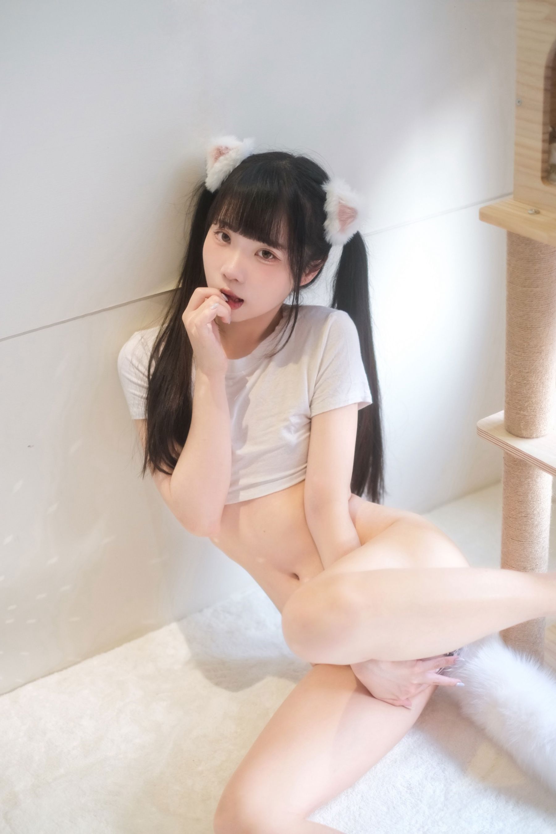 可可小白兔 - 小貓娘想被主人疼愛/(62P)