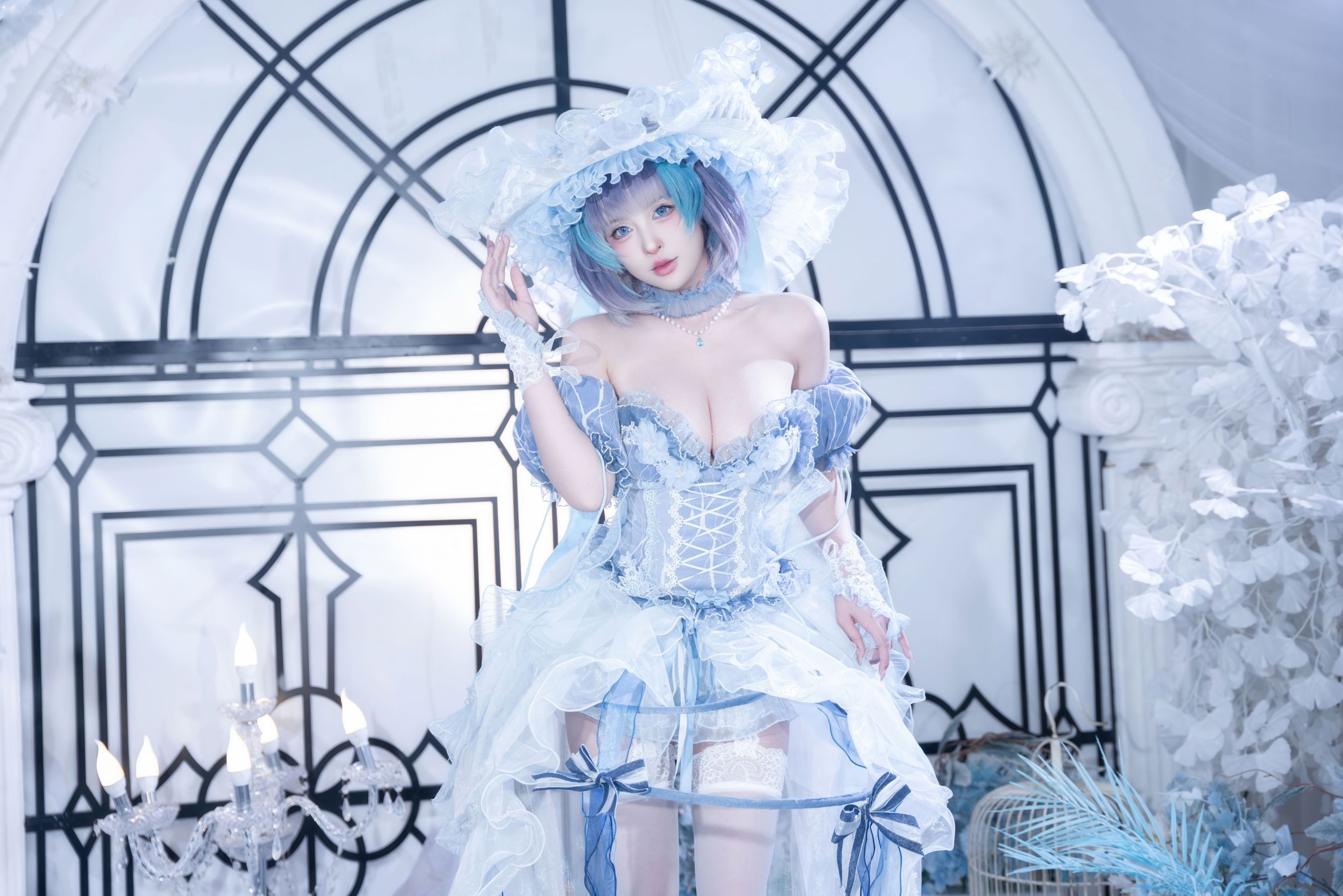 尤物 清水由乃 - 碧蓝航线 柴郡 礼服/(42P)